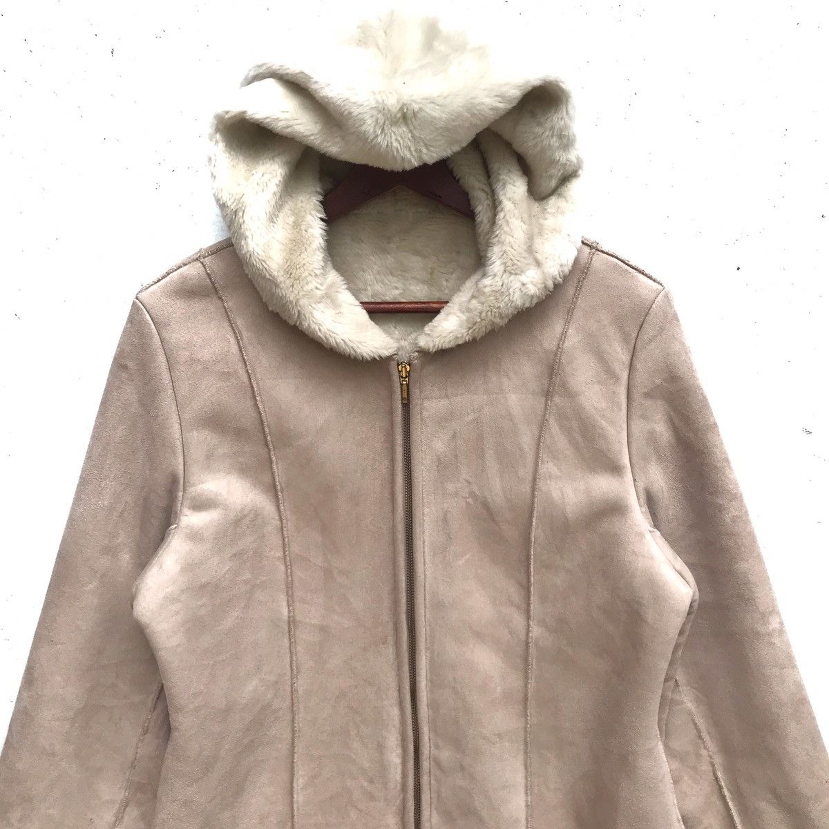 Other Vintage Leather Hoodie Long Coat Size US M / EU 48-50 / 2 - 4 Thumbnail