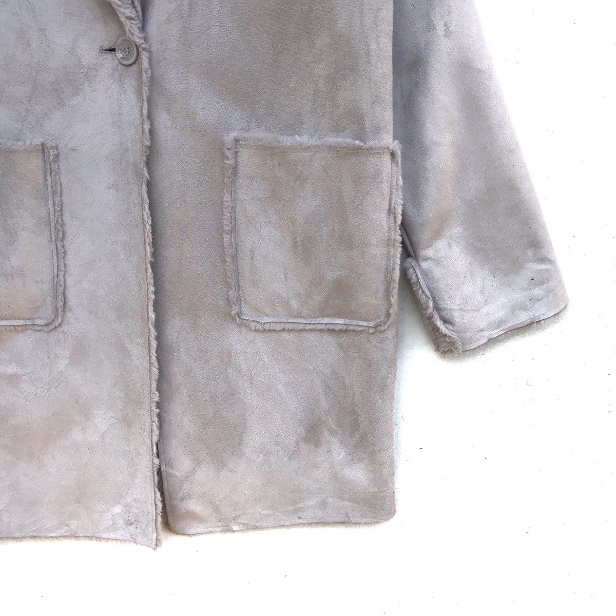 Vintage Vintage Ray Cassin Wool Leather Jacket Size US M / EU 48-50 / 2 - 5 Thumbnail