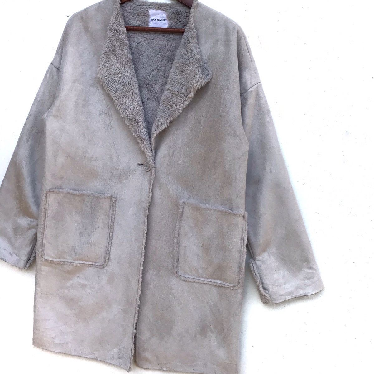 Vintage Vintage Ray Cassin Wool Leather Jacket Size US M / EU 48-50 / 2 - 3 Thumbnail