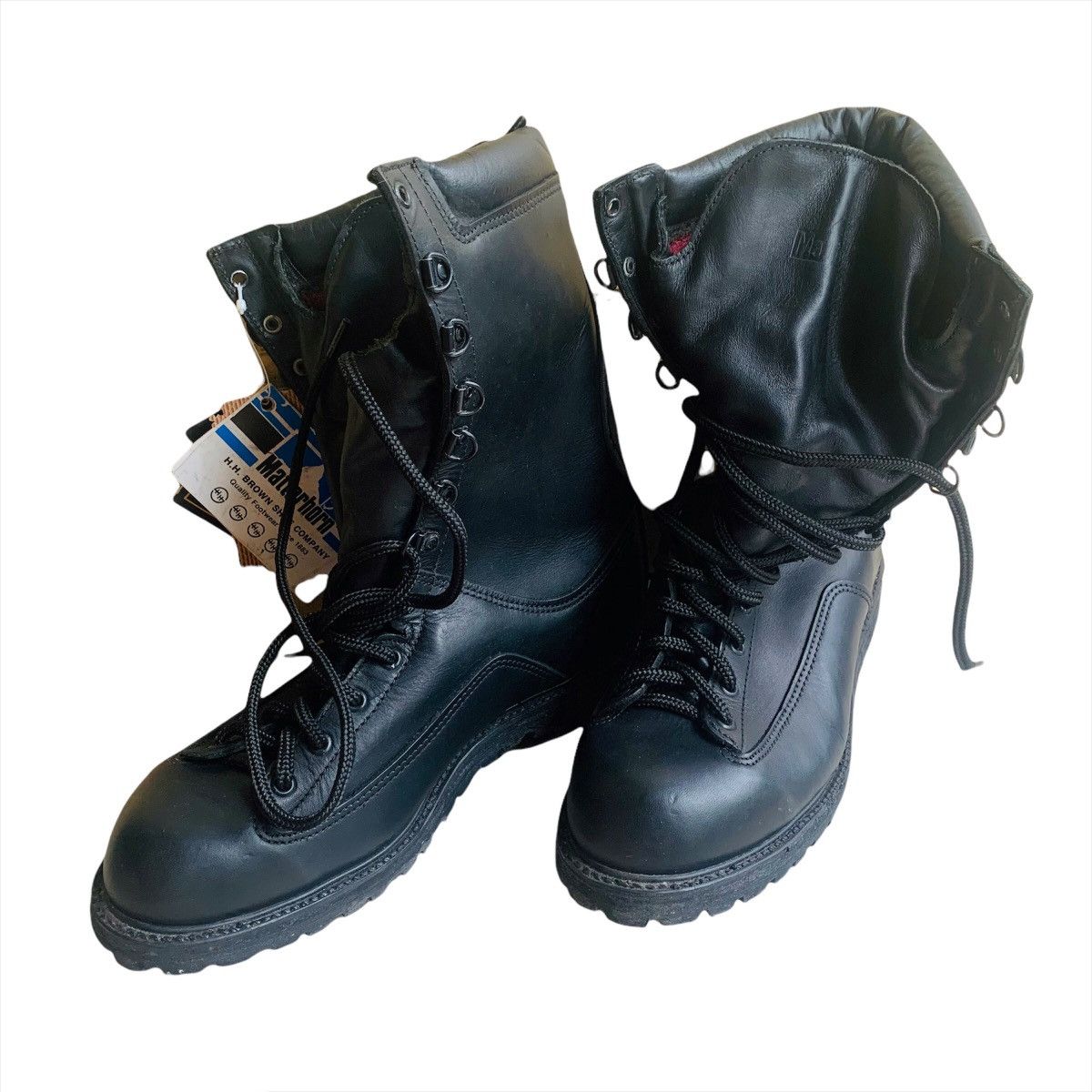 Goretex Vintage 1949 Military Army Boots Leather War Combat Shoes Size US 10.5 / EU 43-44 - 1 Thumbnail