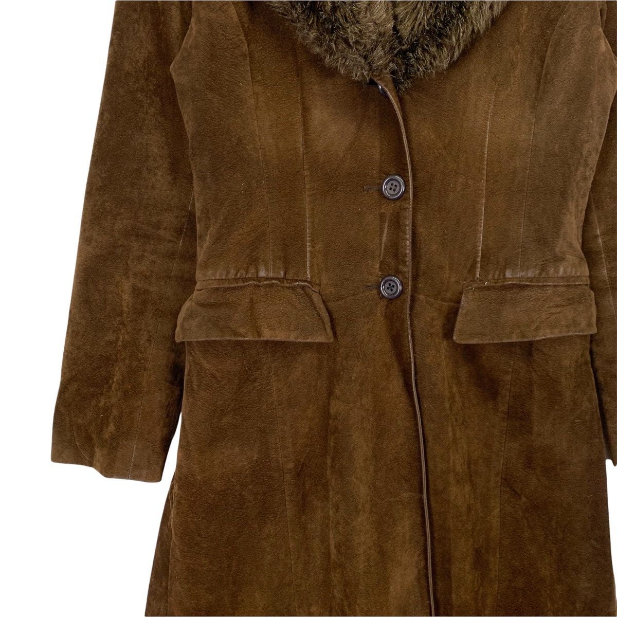 Japanese Brand Pas Dansant Luxury Leather Long Coat Size US M / EU 48-50 / 2 - 3 Thumbnail