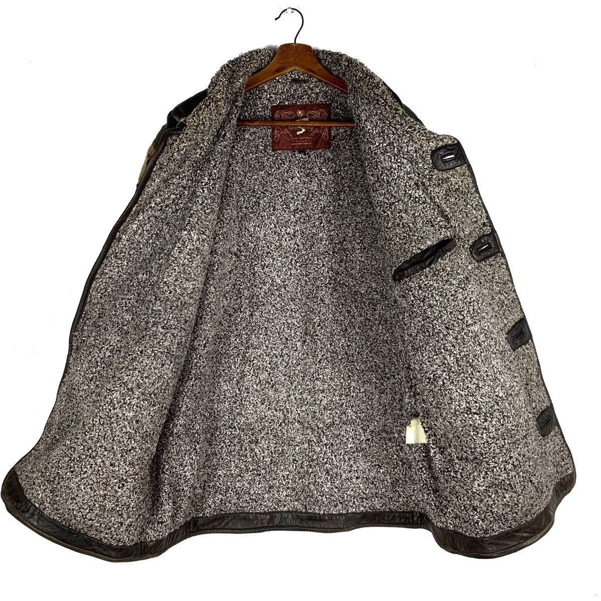 Genuine Leather Company Bandana Native Half Leather Jacket Size US L / EU 52-54 / 3 - 3 Thumbnail