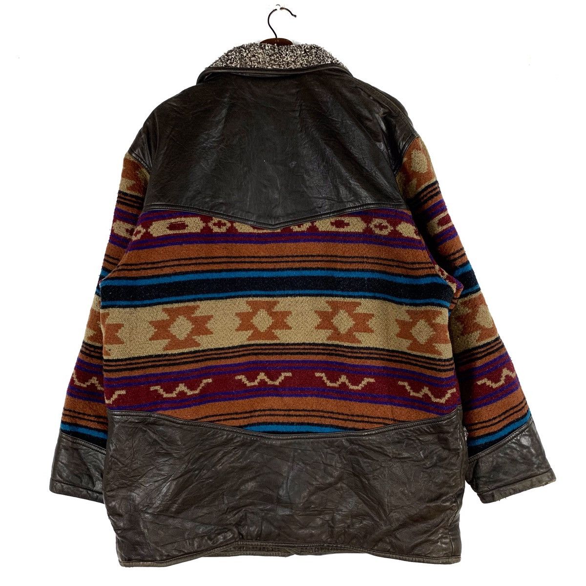 Genuine Leather Company Bandana Native Half Leather Jacket Size US L / EU 52-54 / 3 - 6 Thumbnail