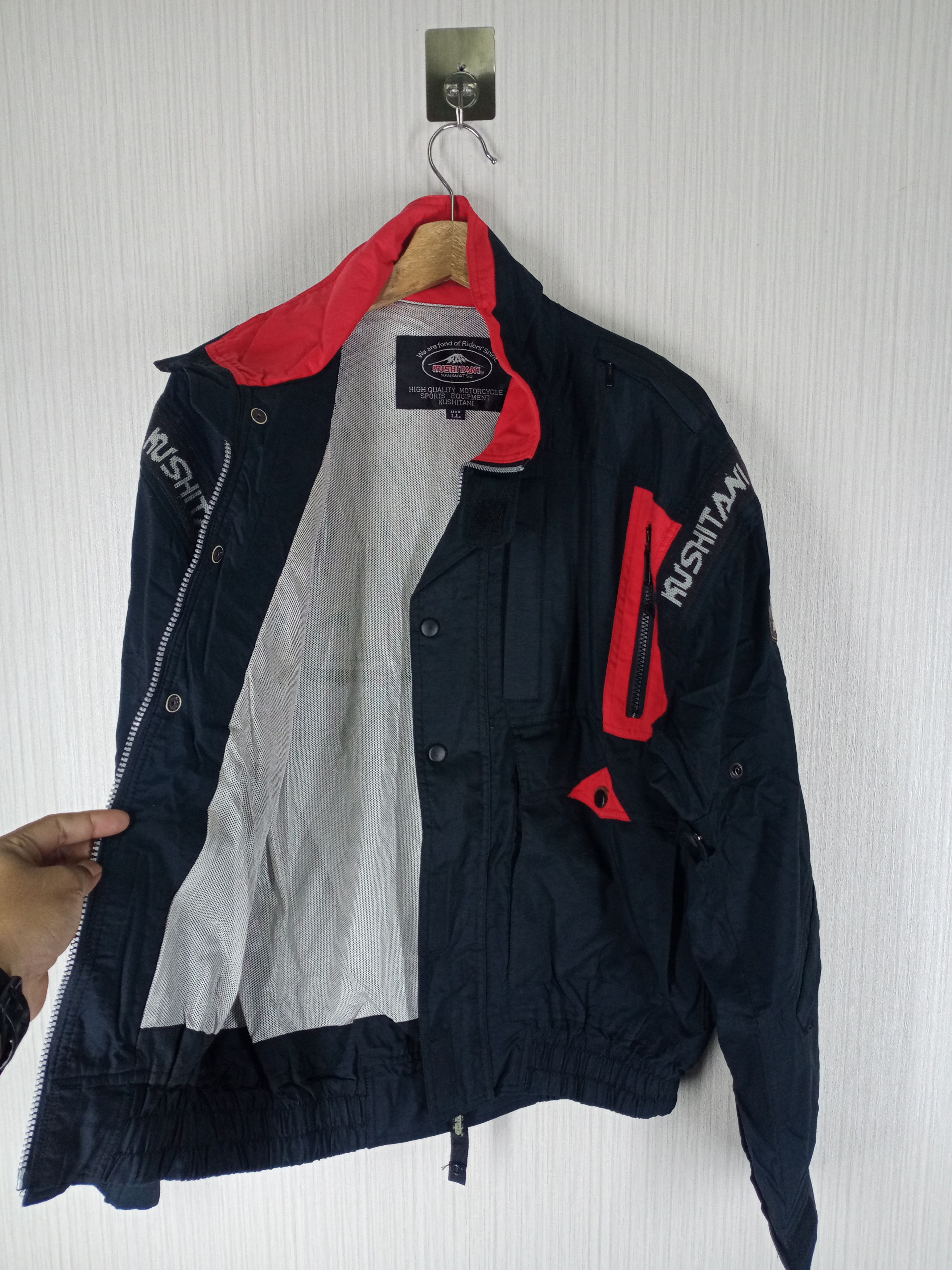 Gear for Sports VINTAGE KUSHITANI HAMAMATSU RACING SPORTS MOTORCYCLE JACKET Size US XL / EU 56 / 4 - 4 Thumbnail