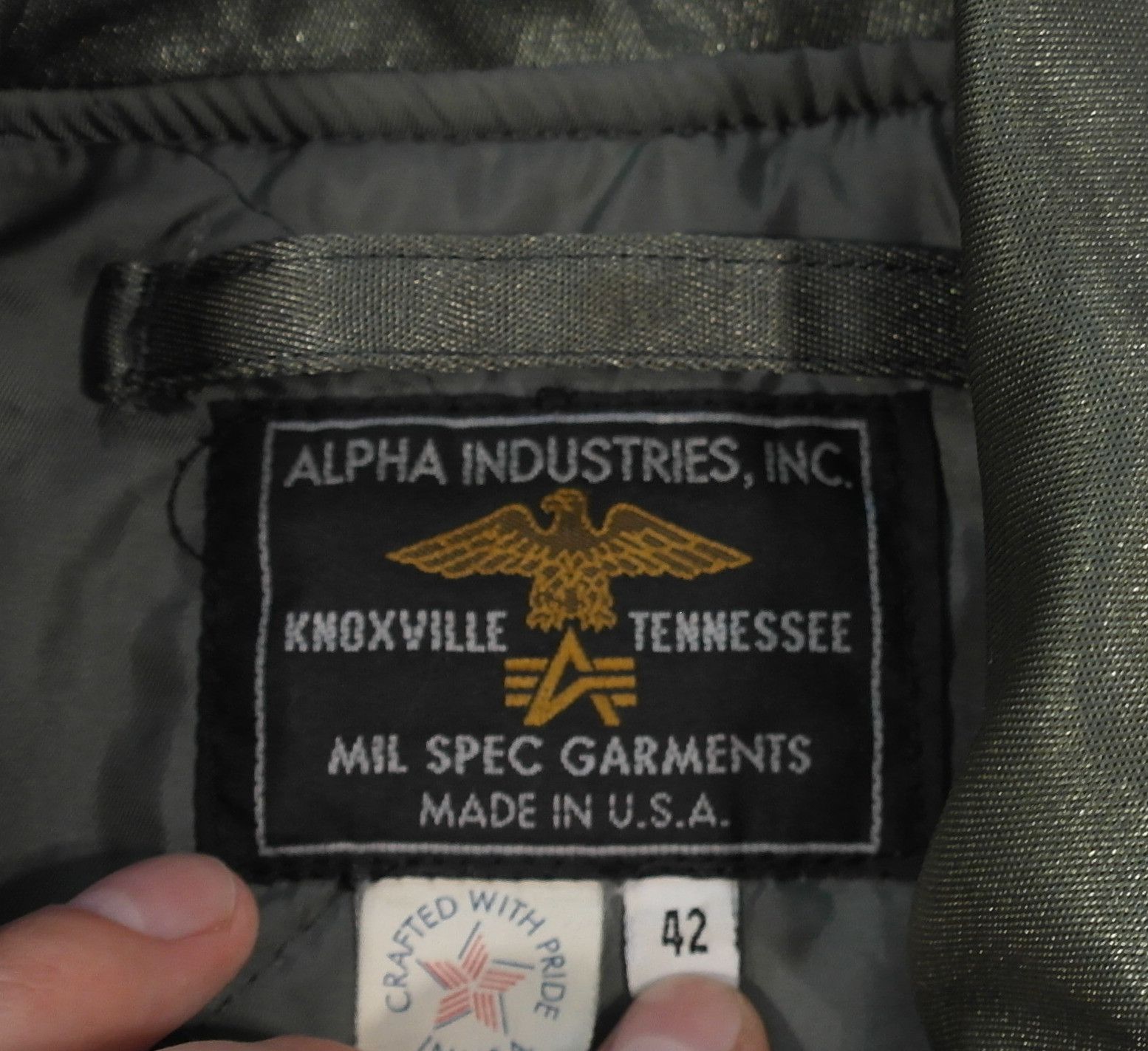 Alpha Industries Alpha Industries Vintage WI-96 Military Bomber Deck Jacket Size US L / EU 52-54 / 3 - 9 Thumbnail