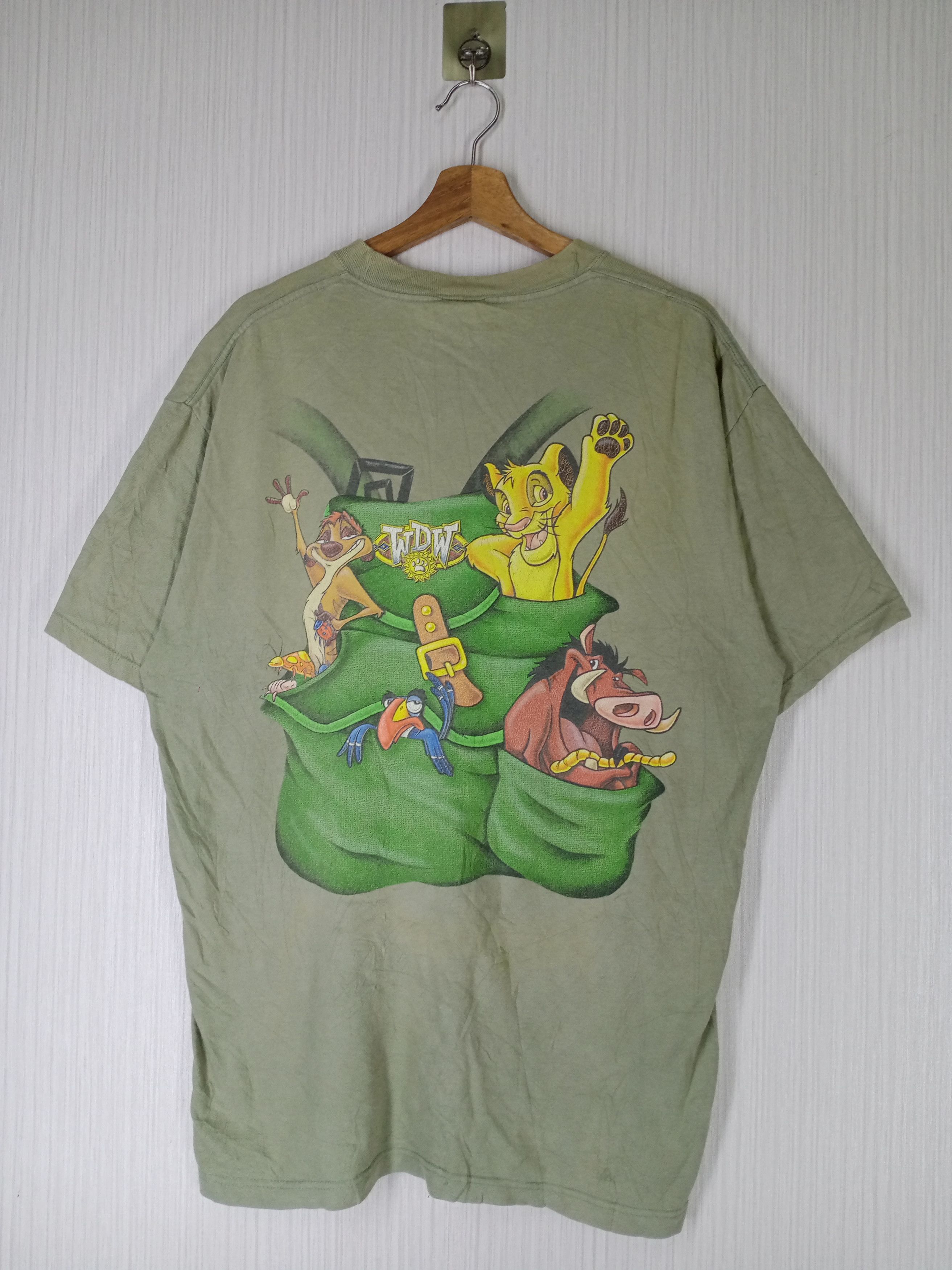 Cartoon Network × Disney × Vintage Rare Vintage 90s Disney The Lion King Movie Tshirt Size US L / EU 52-54 / 3 - 1 Thumbnail