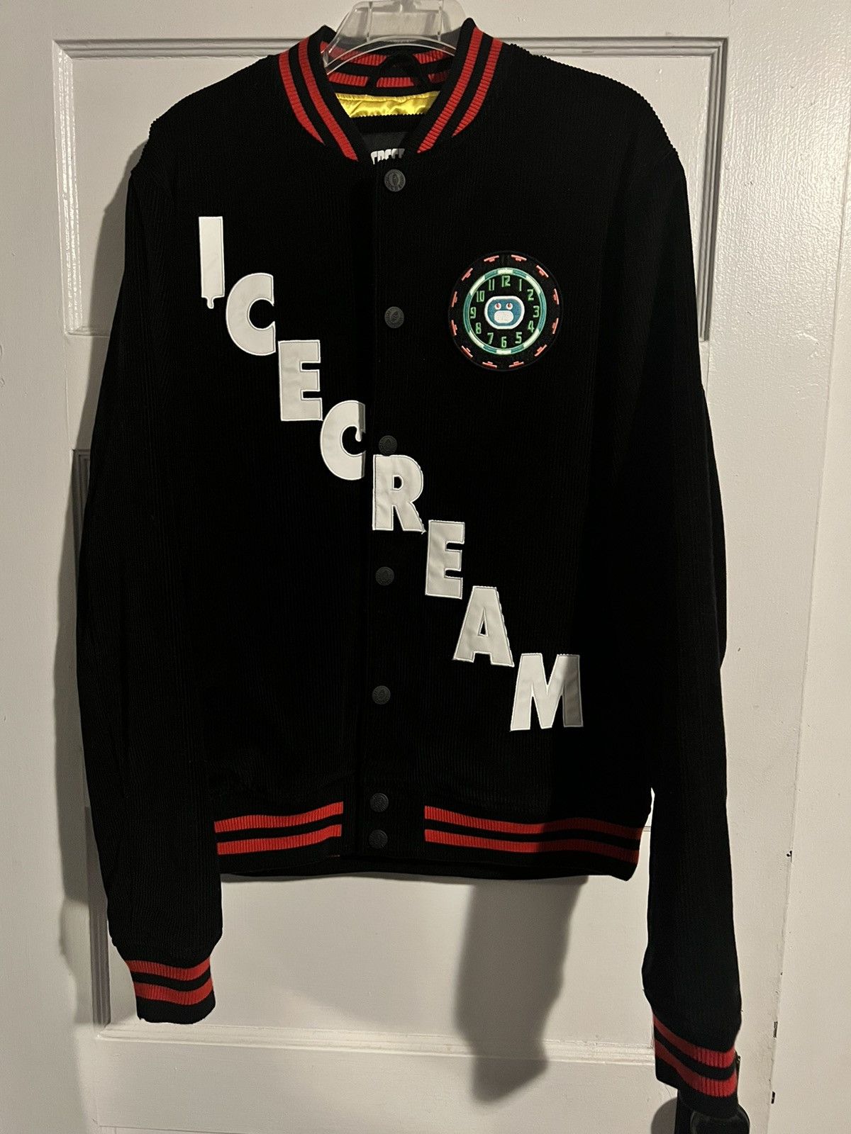 Icecream Icecream Corduroy Skate Cone varsity bomber jacket | Grailed 