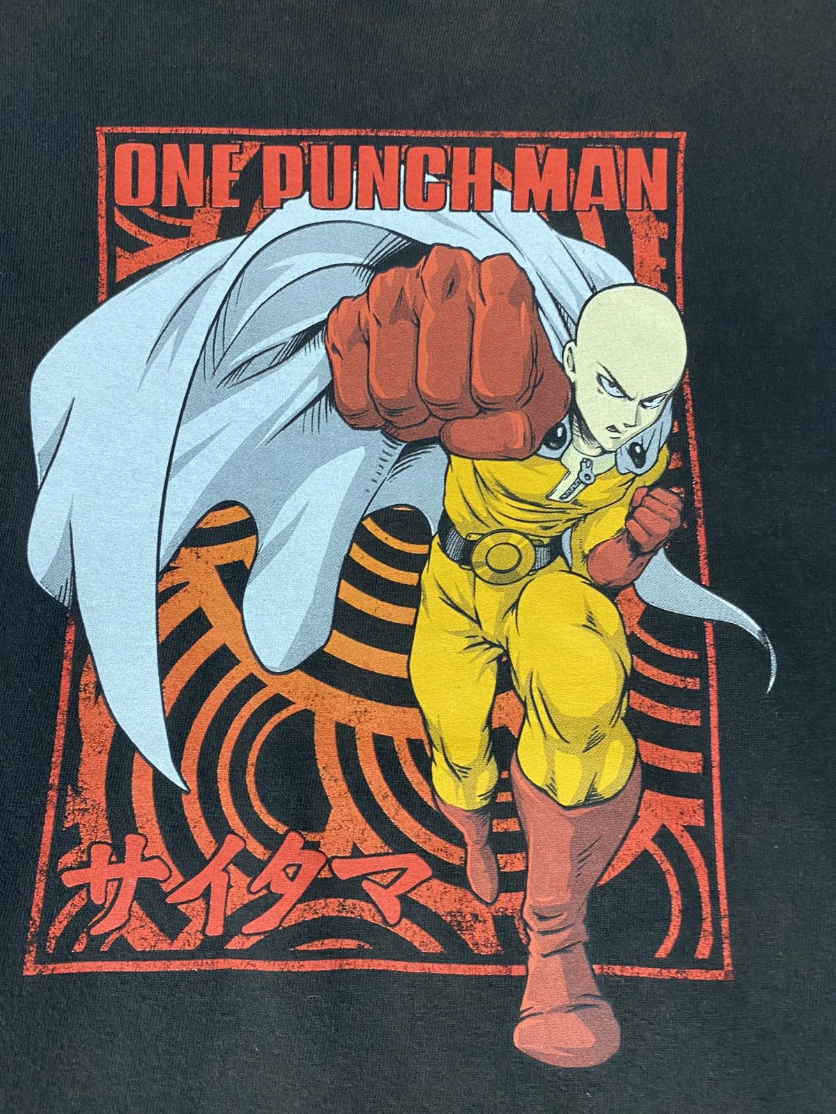 Anime × Japanese Brand Rare Design One Punch Man Saitama Size US M / EU 48-50 / 2 - 3 Thumbnail