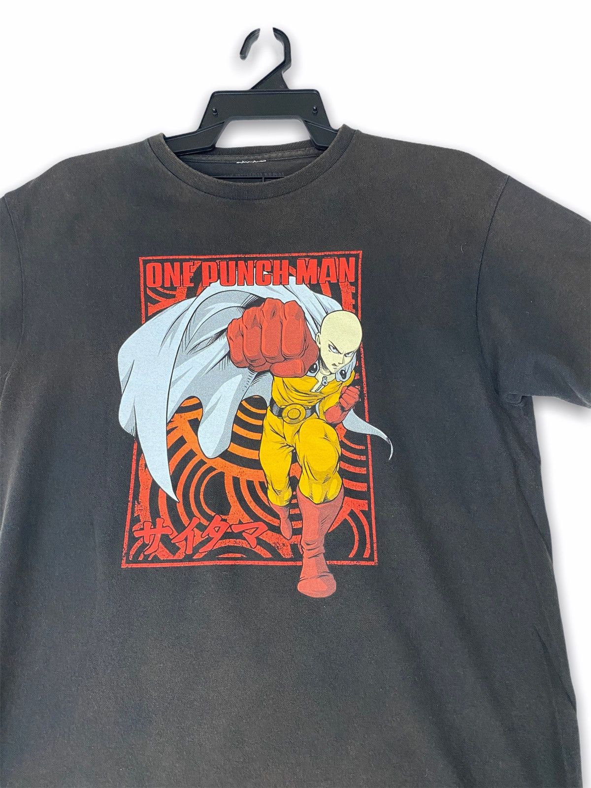Anime × Japanese Brand Rare Design One Punch Man Saitama Size US M / EU 48-50 / 2 - 2 Thumbnail