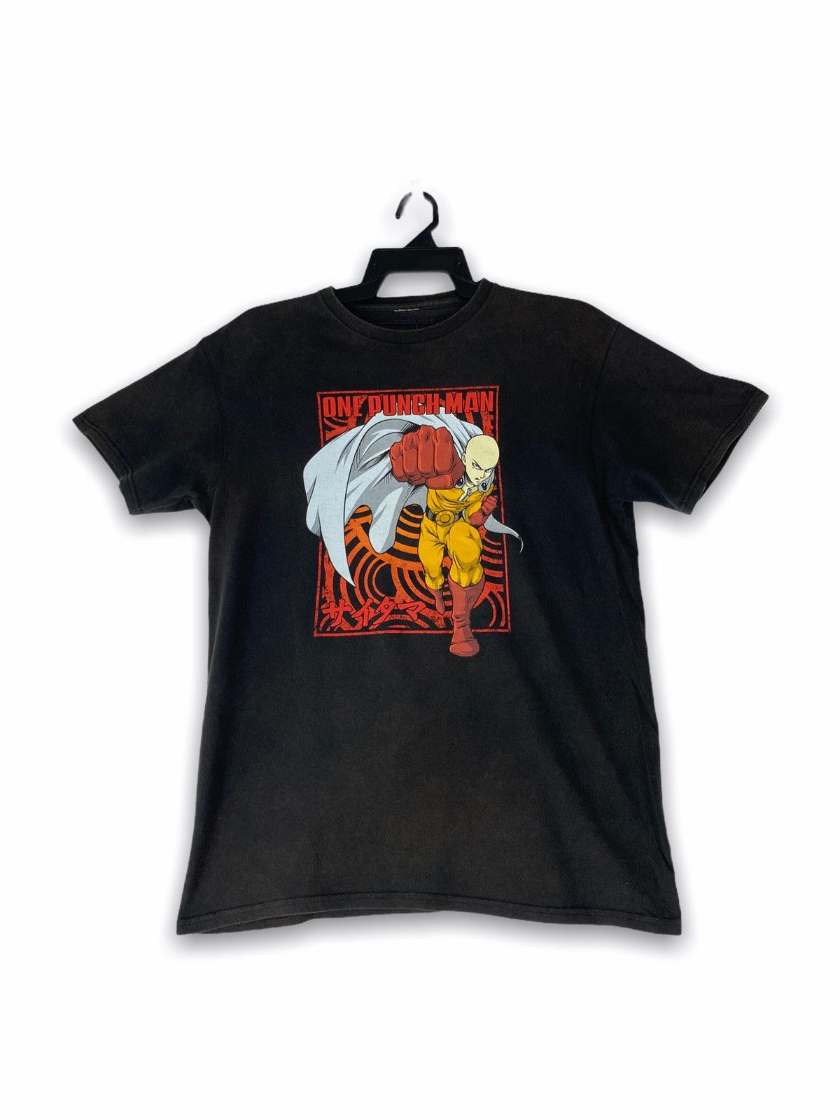 Anime × Japanese Brand Rare Design One Punch Man Saitama Size US M / EU 48-50 / 2 - 1 Thumbnail