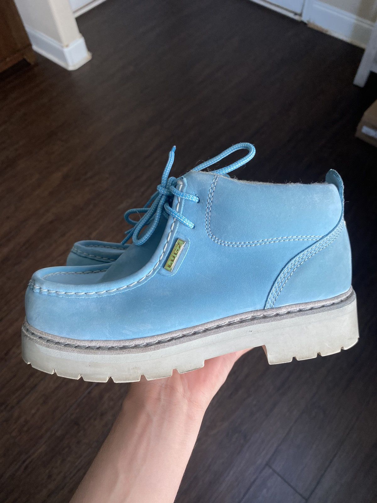 Baby blue lugz on sale