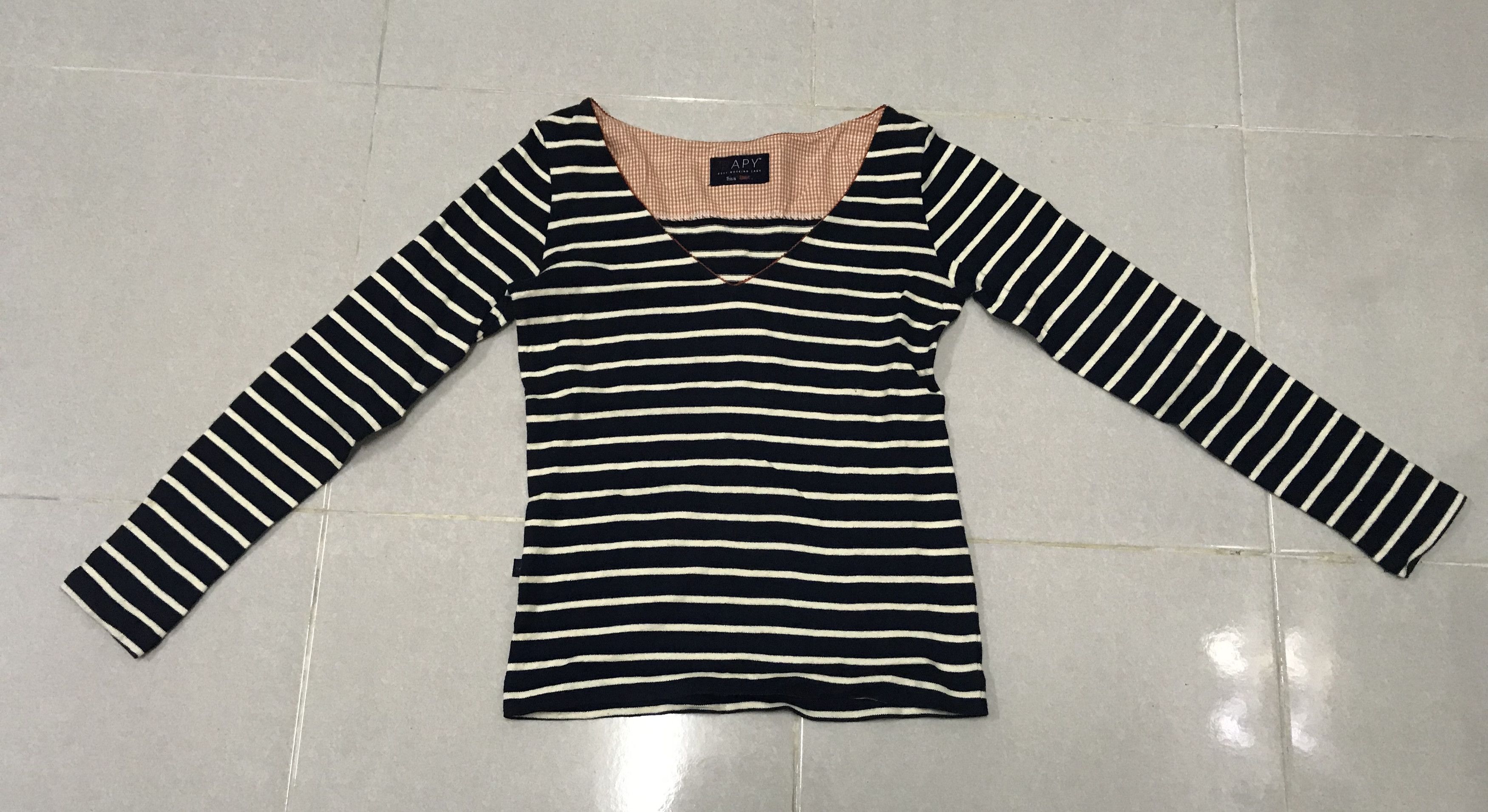 Bape Vintage bapy bathing ape stripe longsleeve Size XS / US 0-2 / IT 36-38 - 1 Thumbnail