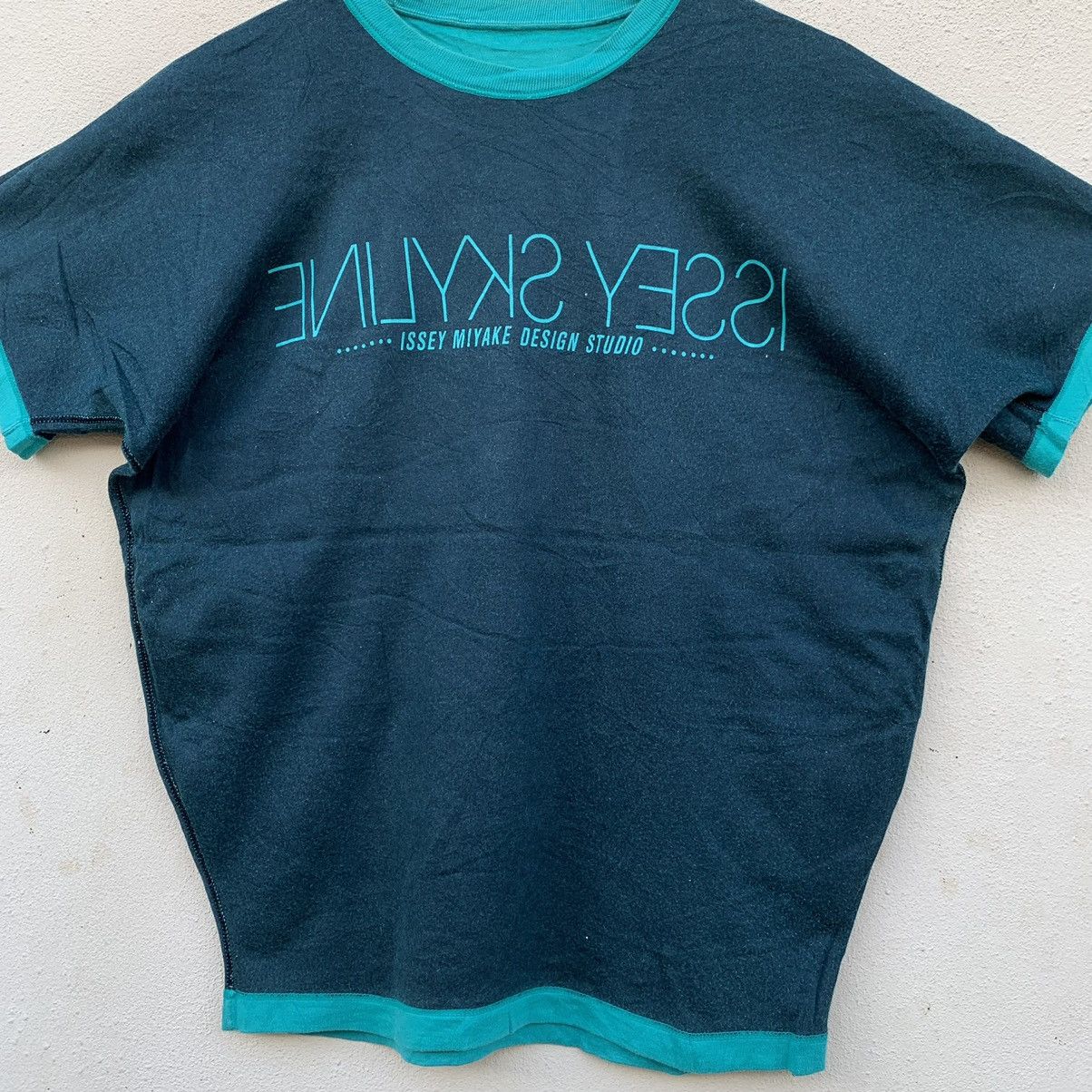 Designer × Issey Miyake × Japanese Brand ISSEY SKYLINE ISSEY MIYAKE DESIGN STUDIO T-Shirt Size M / US 6-8 / IT 42-44 - 11 Thumbnail