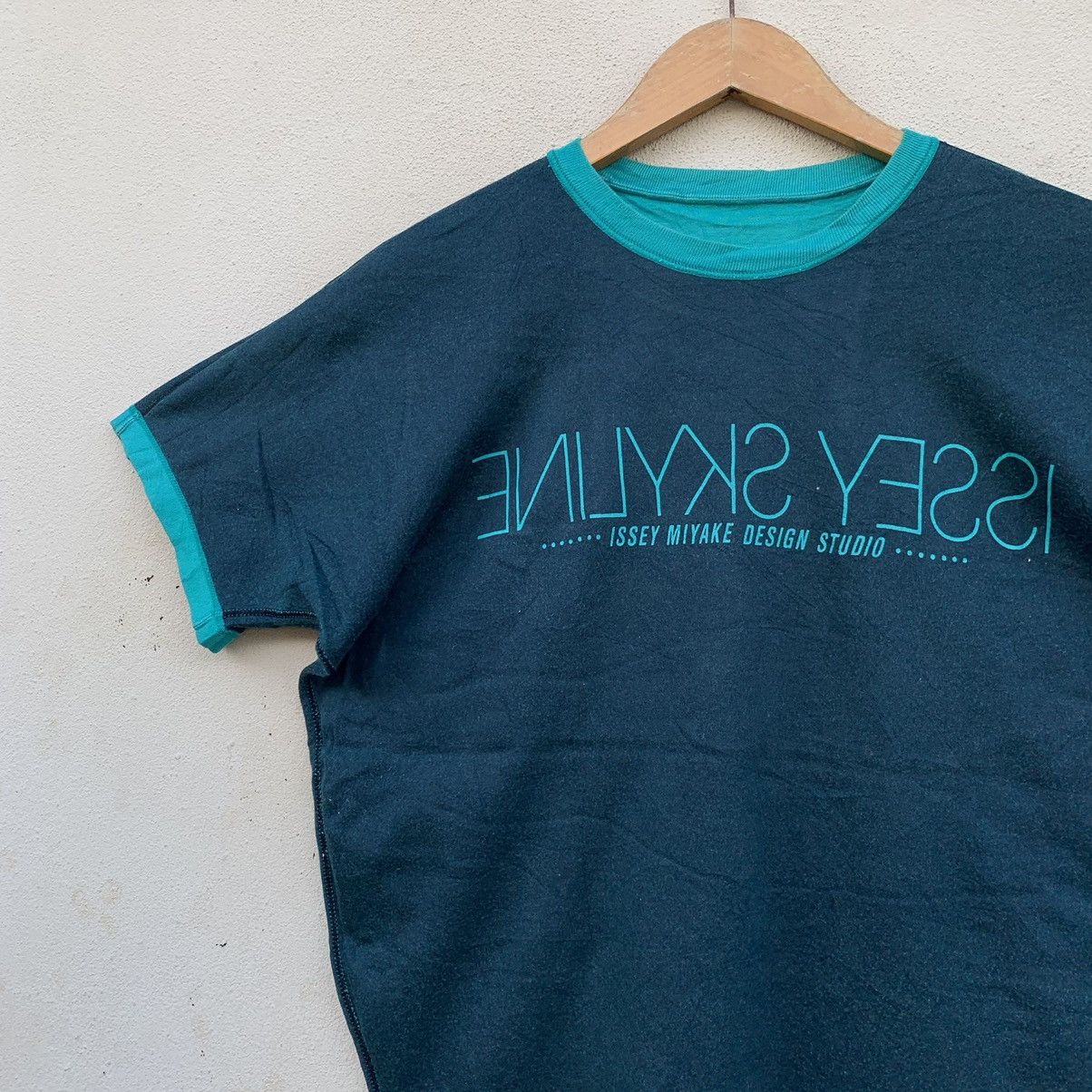 Designer × Issey Miyake × Japanese Brand ISSEY SKYLINE ISSEY MIYAKE DESIGN STUDIO T-Shirt Size M / US 6-8 / IT 42-44 - 10 Thumbnail