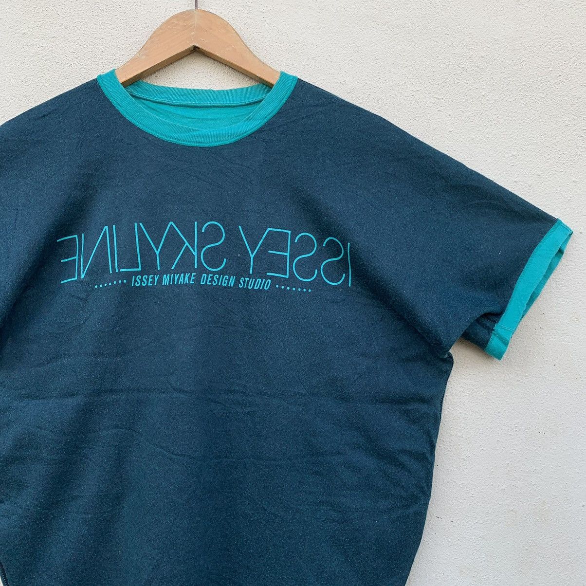 Designer × Issey Miyake × Japanese Brand ISSEY SKYLINE ISSEY MIYAKE DESIGN STUDIO T-Shirt Size M / US 6-8 / IT 42-44 - 9 Thumbnail