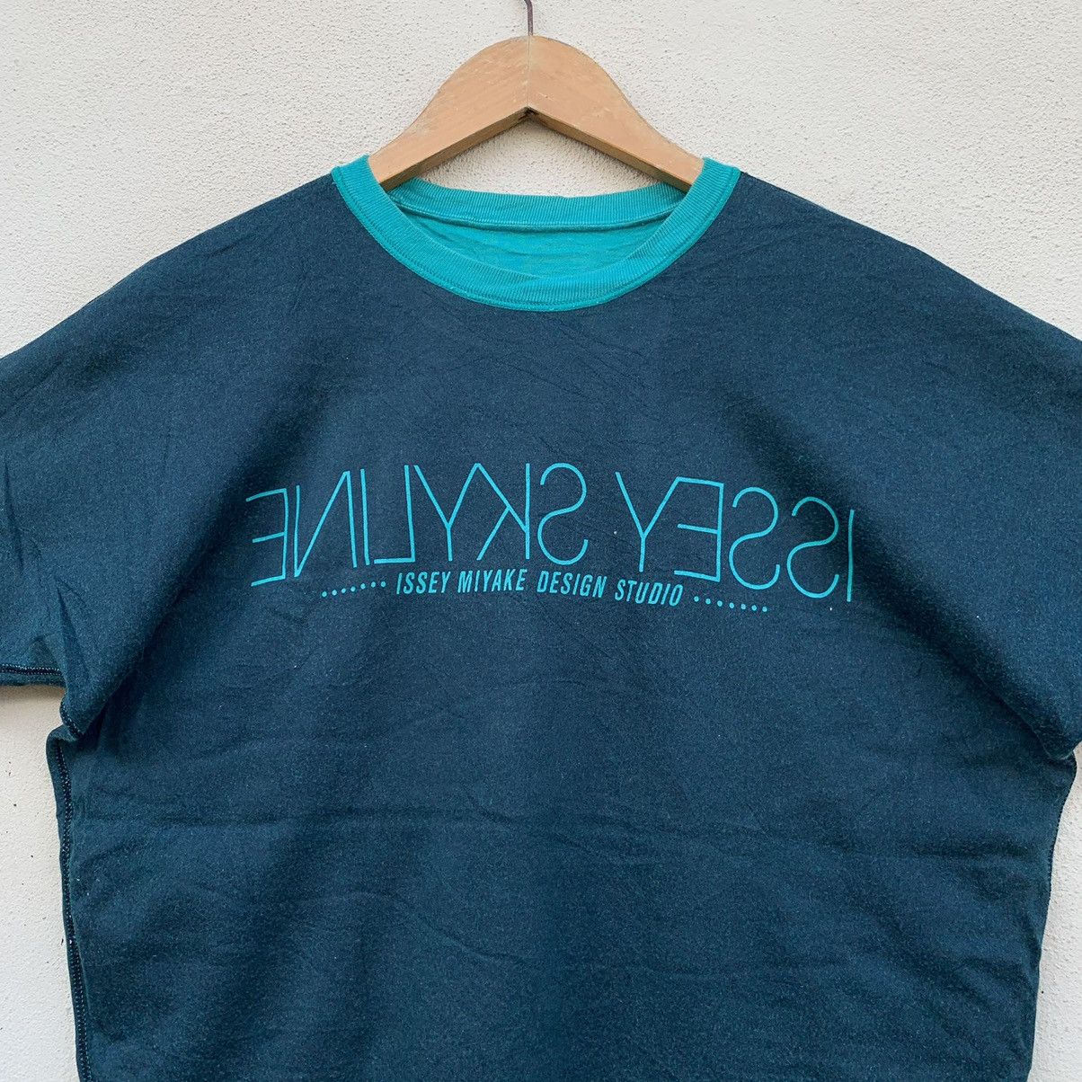 Designer × Issey Miyake × Japanese Brand ISSEY SKYLINE ISSEY MIYAKE DESIGN STUDIO T-Shirt Size M / US 6-8 / IT 42-44 - 8 Thumbnail