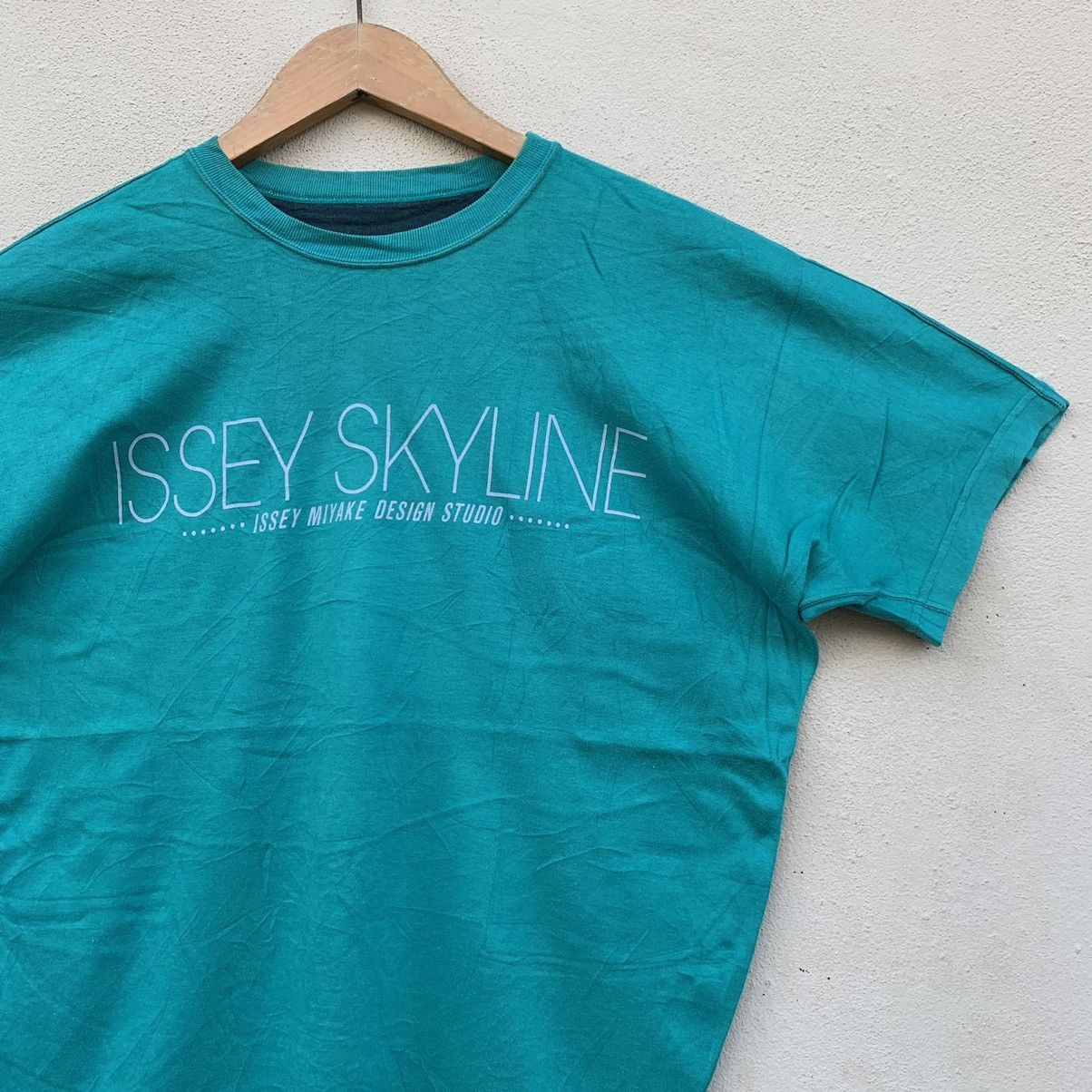 Designer × Issey Miyake × Japanese Brand ISSEY SKYLINE ISSEY MIYAKE DESIGN STUDIO T-Shirt Size M / US 6-8 / IT 42-44 - 3 Thumbnail