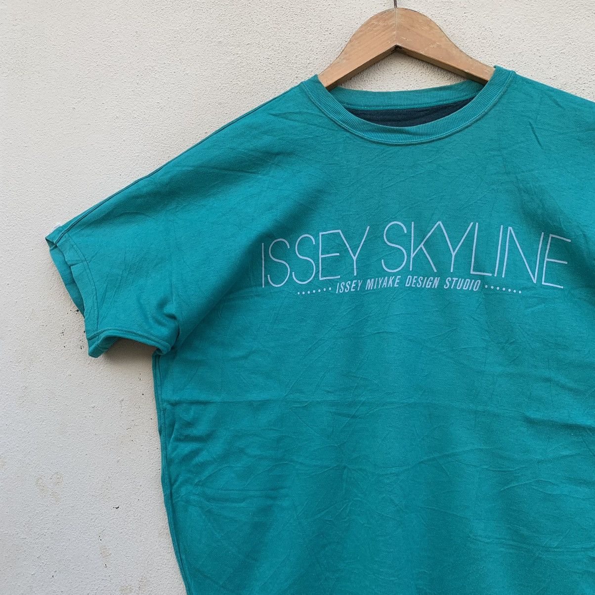 Designer × Issey Miyake × Japanese Brand ISSEY SKYLINE ISSEY MIYAKE DESIGN STUDIO T-Shirt Size M / US 6-8 / IT 42-44 - 4 Thumbnail