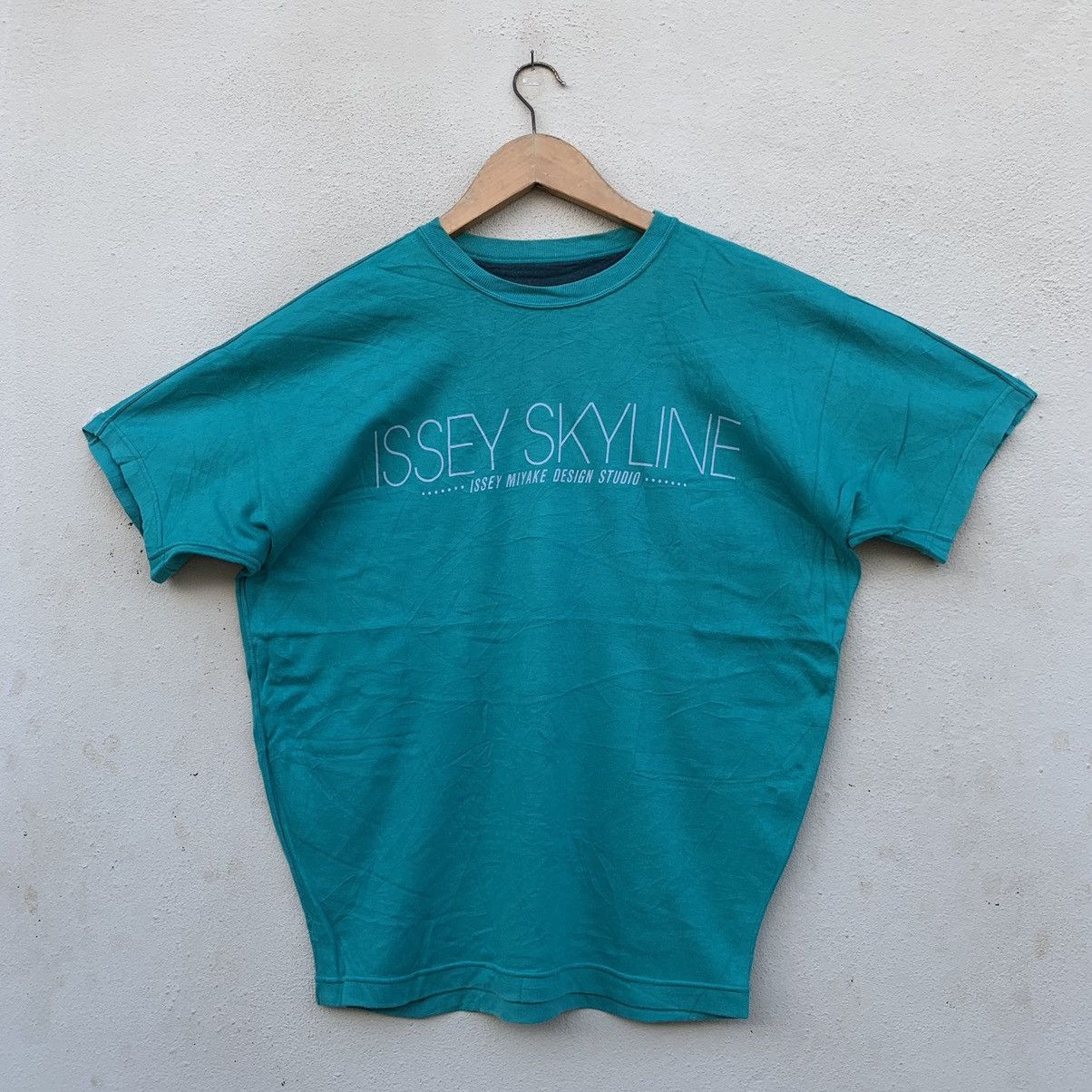 Designer × Issey Miyake × Japanese Brand ISSEY SKYLINE ISSEY MIYAKE DESIGN STUDIO T-Shirt Size M / US 6-8 / IT 42-44 - 1 Thumbnail
