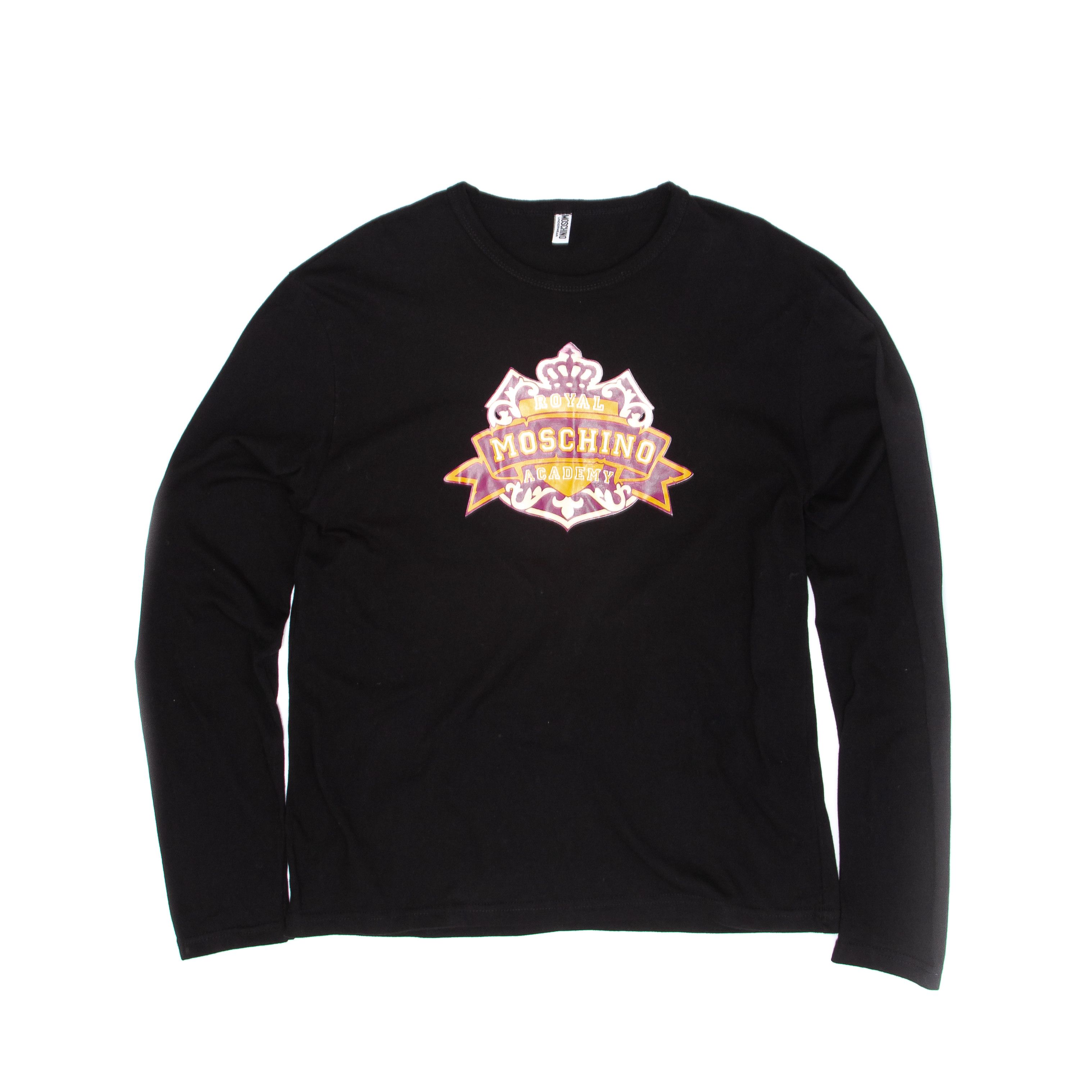 Moschino MOSCHINO Royal Academy Print Longsleeve Size US M / EU 48-50 / 2 - 1 Thumbnail