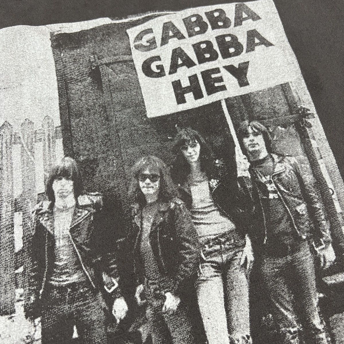 Band Tees × Vintage Vintage Ramones Oversized Distressed Style Tee Size US L / EU 52-54 / 3 - 3 Thumbnail