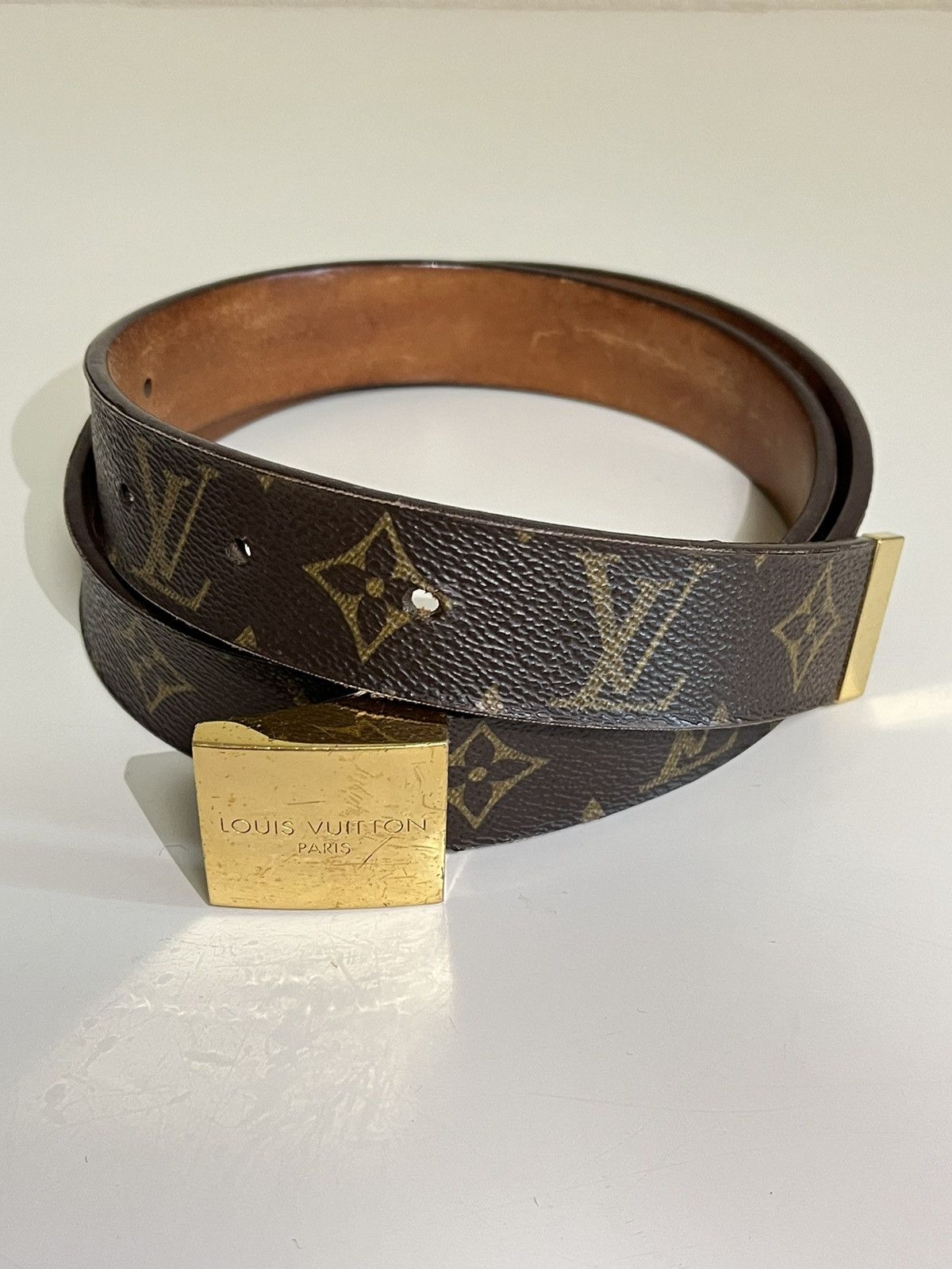 Louis Vuitton Louis Vuitton Monogram Belt