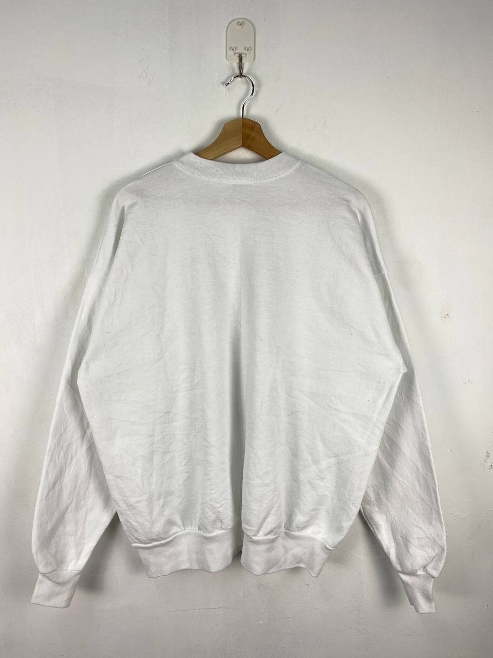 Hanes Vintage 90s Cat Dog Sweatshirt Will Bullas Size US XL / EU 56 / 4 - 4 Thumbnail