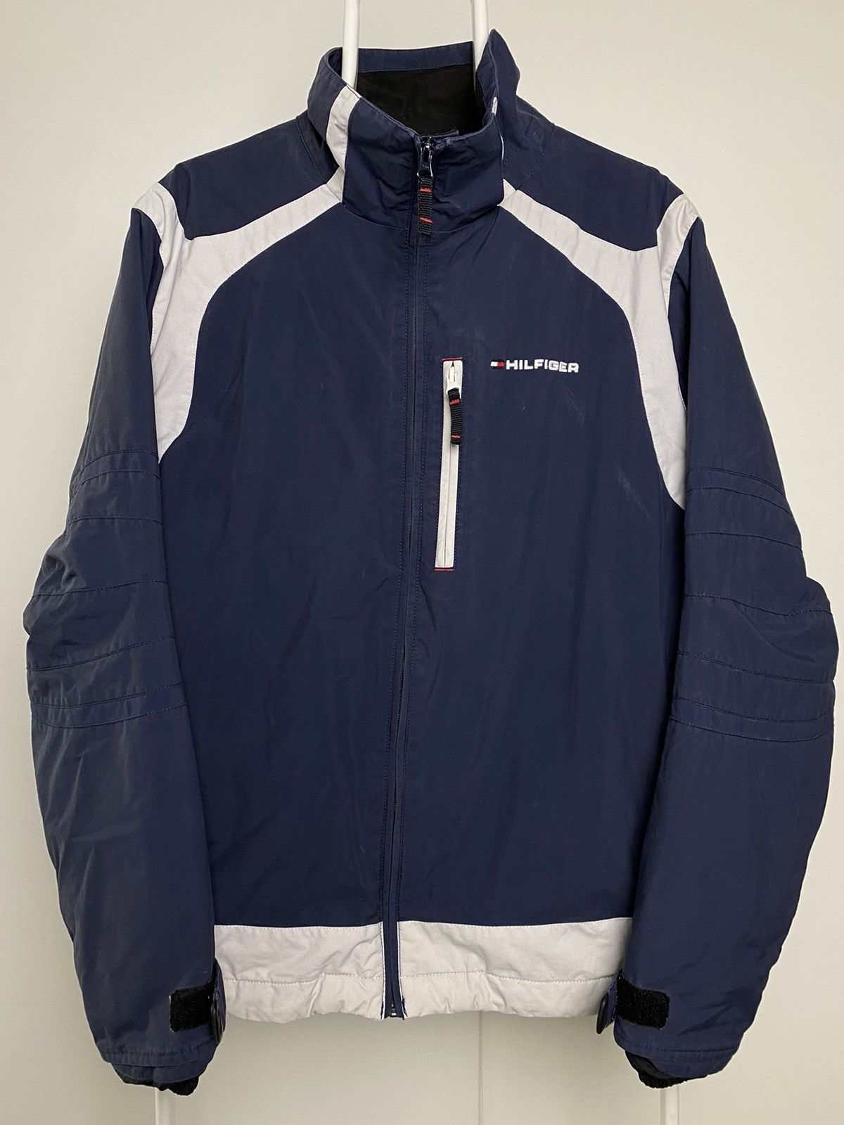 Tommy Hilfiger Tommy Hilfiger navy windbreaker jacket small logo flag Size US M / EU 48-50 / 2 - 1 Thumbnail