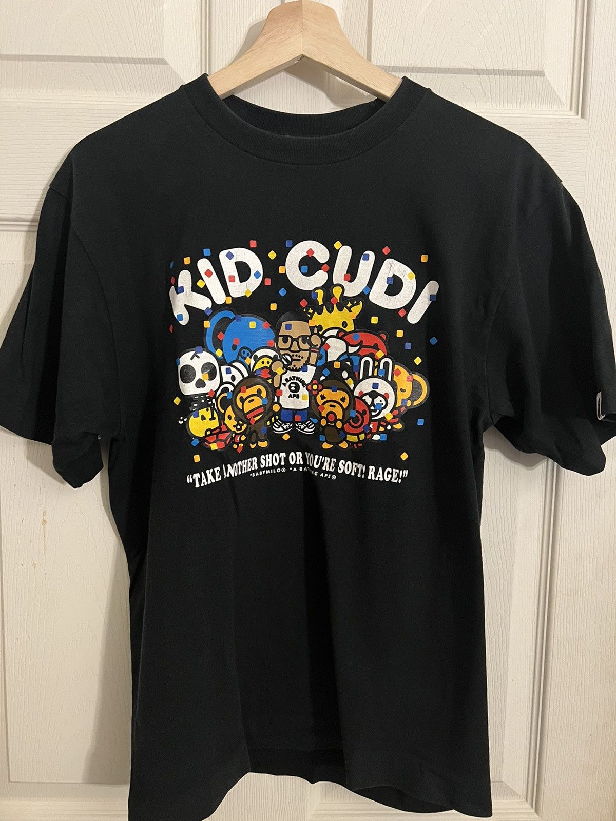 Bape × Kid Cudi Bape x Kid Cudi Party Tee Black Size US M / EU 48-50 / 2 - 1 Thumbnail