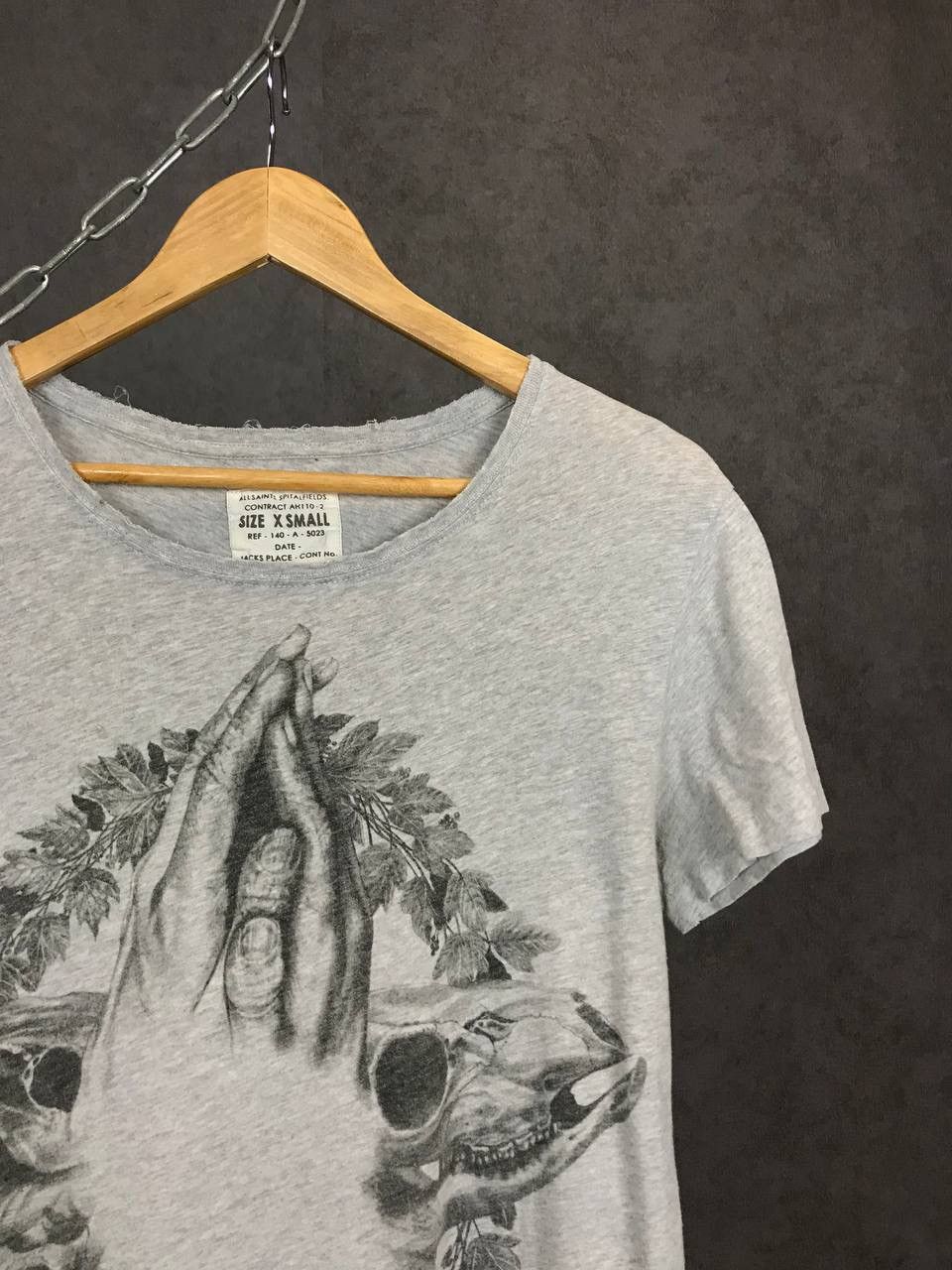 Allsaints Allsaints luxury streetwear vintage art tee Size US XS / EU 42 / 0 - 2 Thumbnail