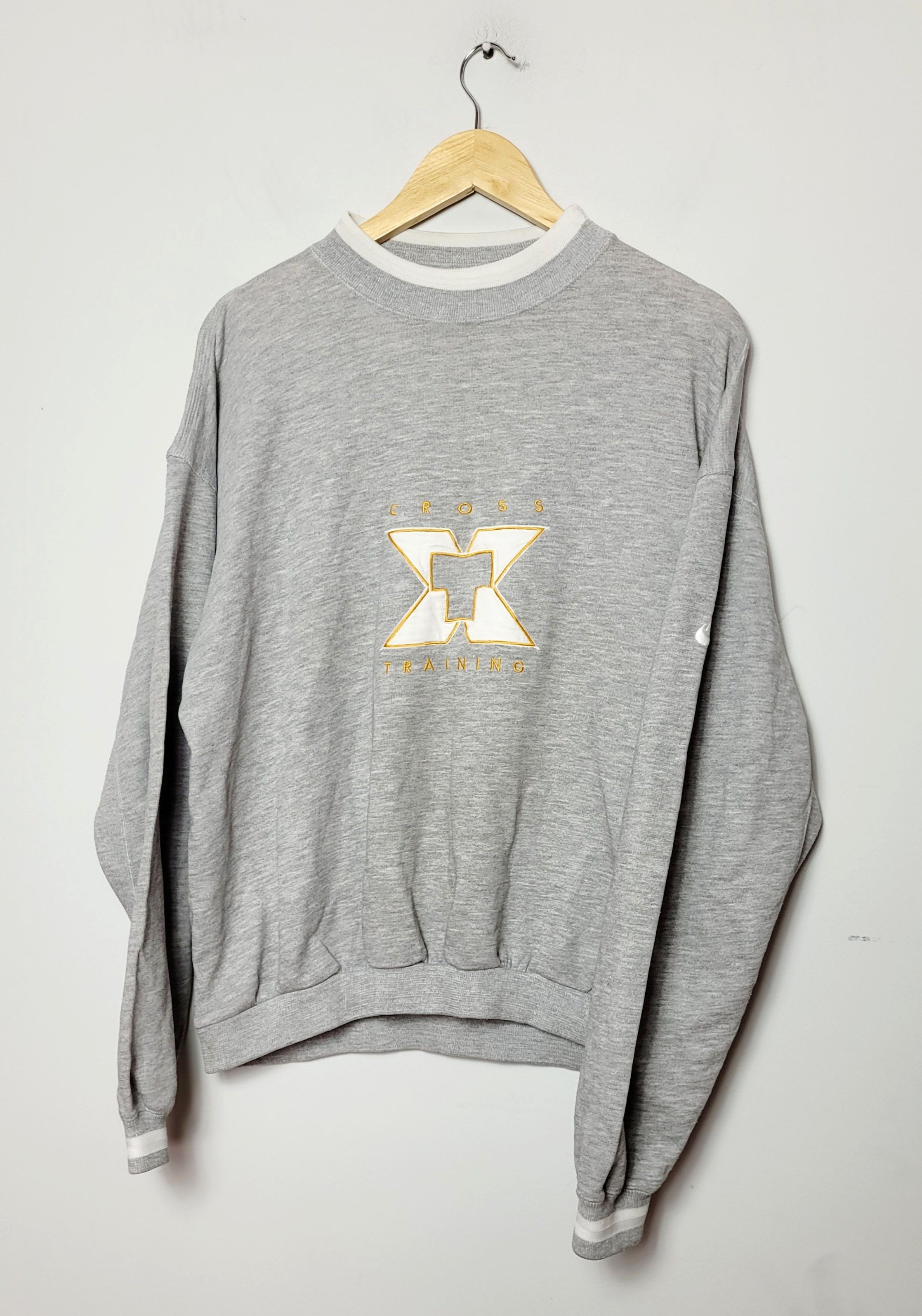 Nike × Vintage Nike vintage 80s 90s cross training sweatshirt Size US M / EU 48-50 / 2 - 2 Thumbnail