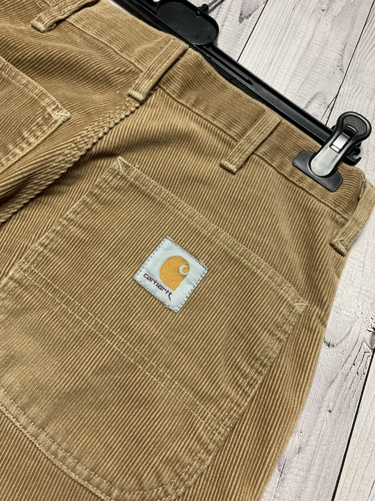 Carhartt × Carhartt Wip × Vintage Vintage Carhartt Wip pants velvet denim size 30 Size US 30 / EU 46 - 3 Thumbnail