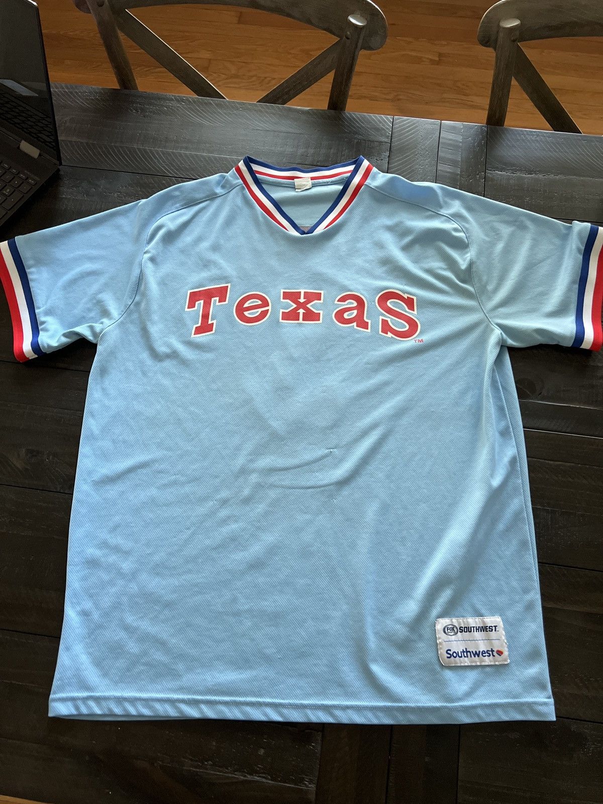 SGA, Shirts, Texas Rangers Sga Southwest Airlines Throwback Napoli 5  Jersey Size Xl