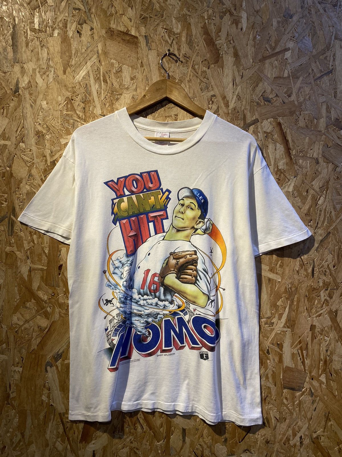 RARE VINTAGE MLB YOU CANT HIT NOMO TSHIRT
