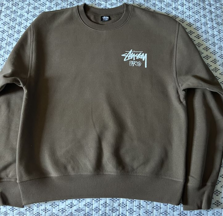 Stussy paris discount crewneck