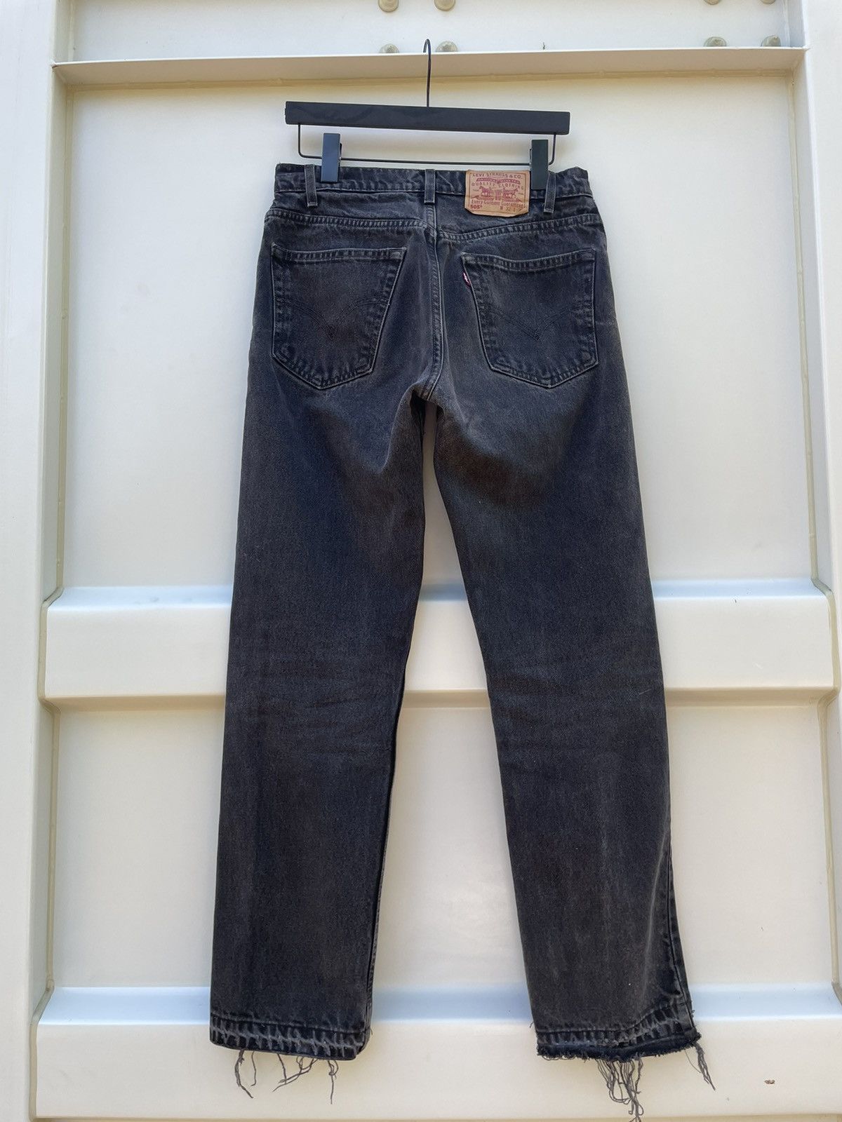 Levi's Vintage Levi’s 505 Released Hem Denim Size US 32 / EU 48 - 4 Thumbnail