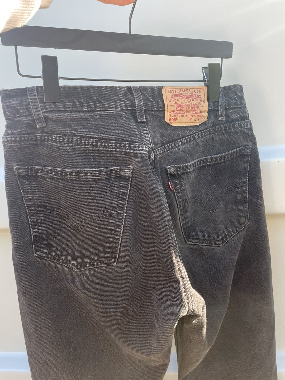 Levi's Vintage Levi’s 505 Released Hem Denim Size US 32 / EU 48 - 6 Thumbnail