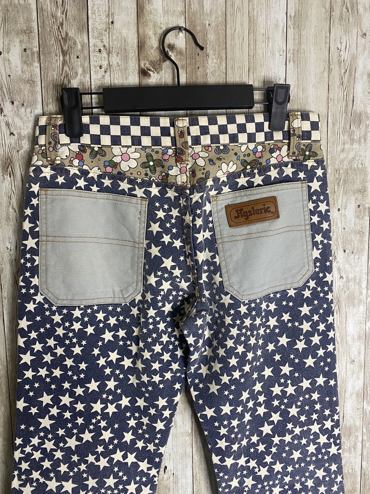 Hysteric Glamour × Vintage RARE Vintage Style Hysteric Glamour Star Jeans Size US 28 / EU 44 - 7 Thumbnail