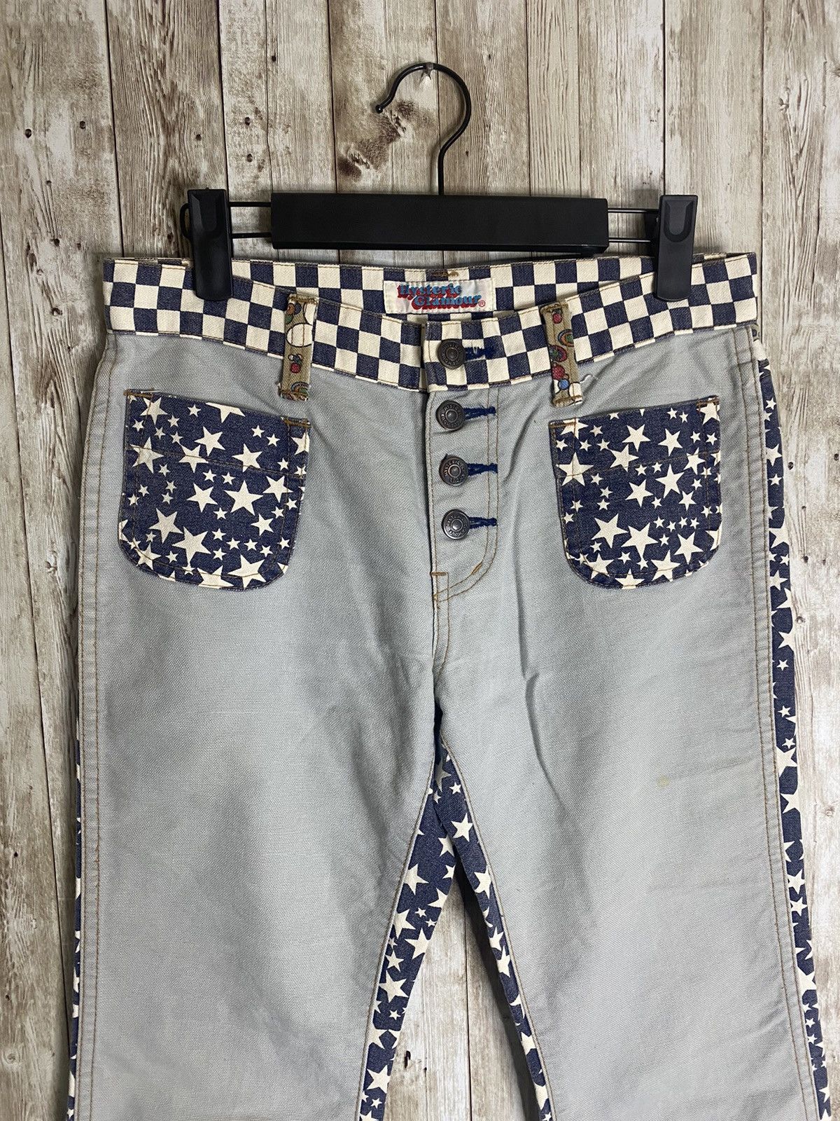 Hysteric Glamour × Vintage RARE Vintage Style Hysteric Glamour Star Jeans Size US 28 / EU 44 - 3 Thumbnail