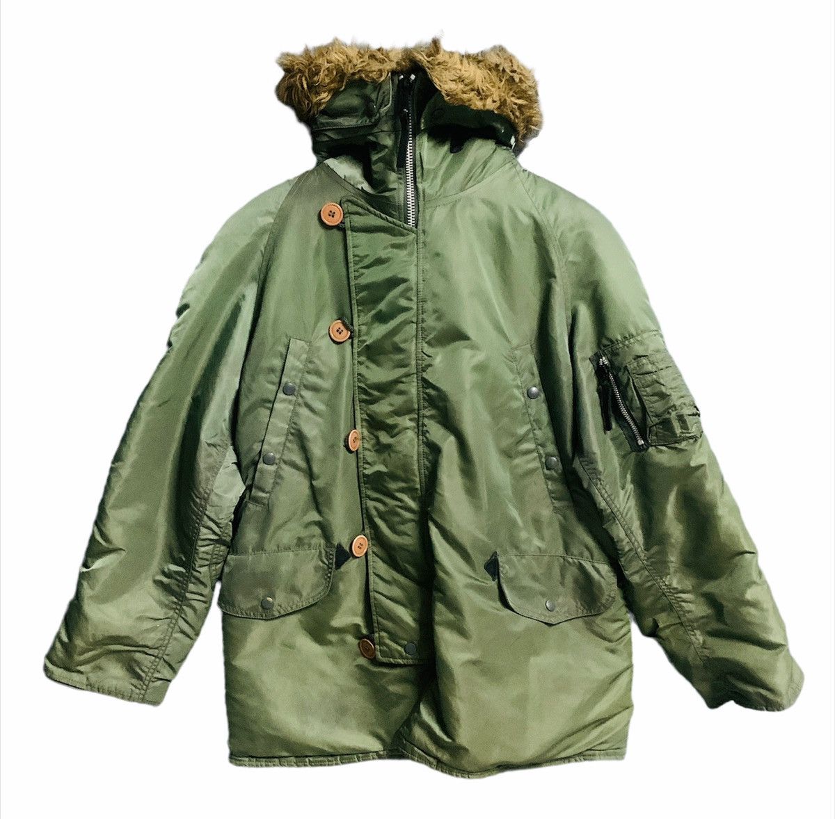 Alpha Industries ALPHA INDUSTRIES TYPE N 3B USAF FUR PARKA JACKET Size US S / EU 44-46 / 1 - 1 Thumbnail