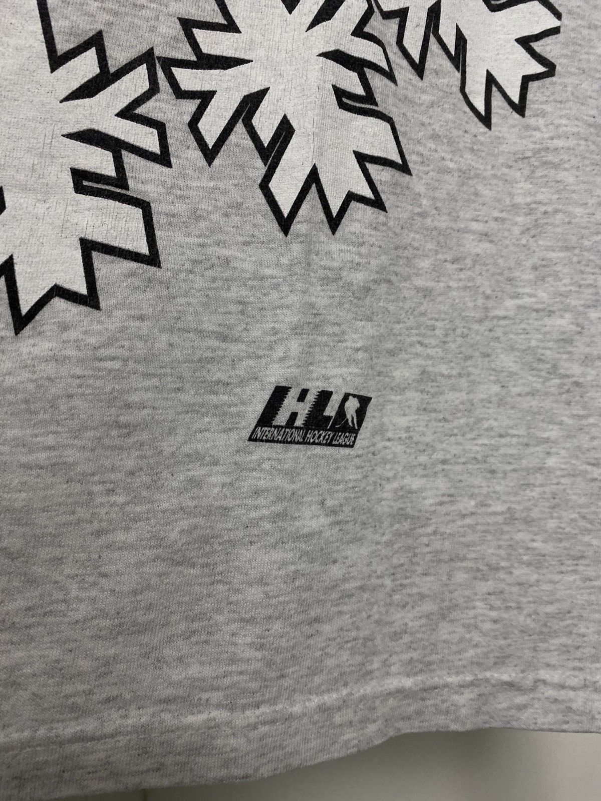 NHL × Starter × Vintage Starter NHL vintage grey T-shirt Lulea Hockey made in USA Size US L / EU 52-54 / 3 - 4 Thumbnail