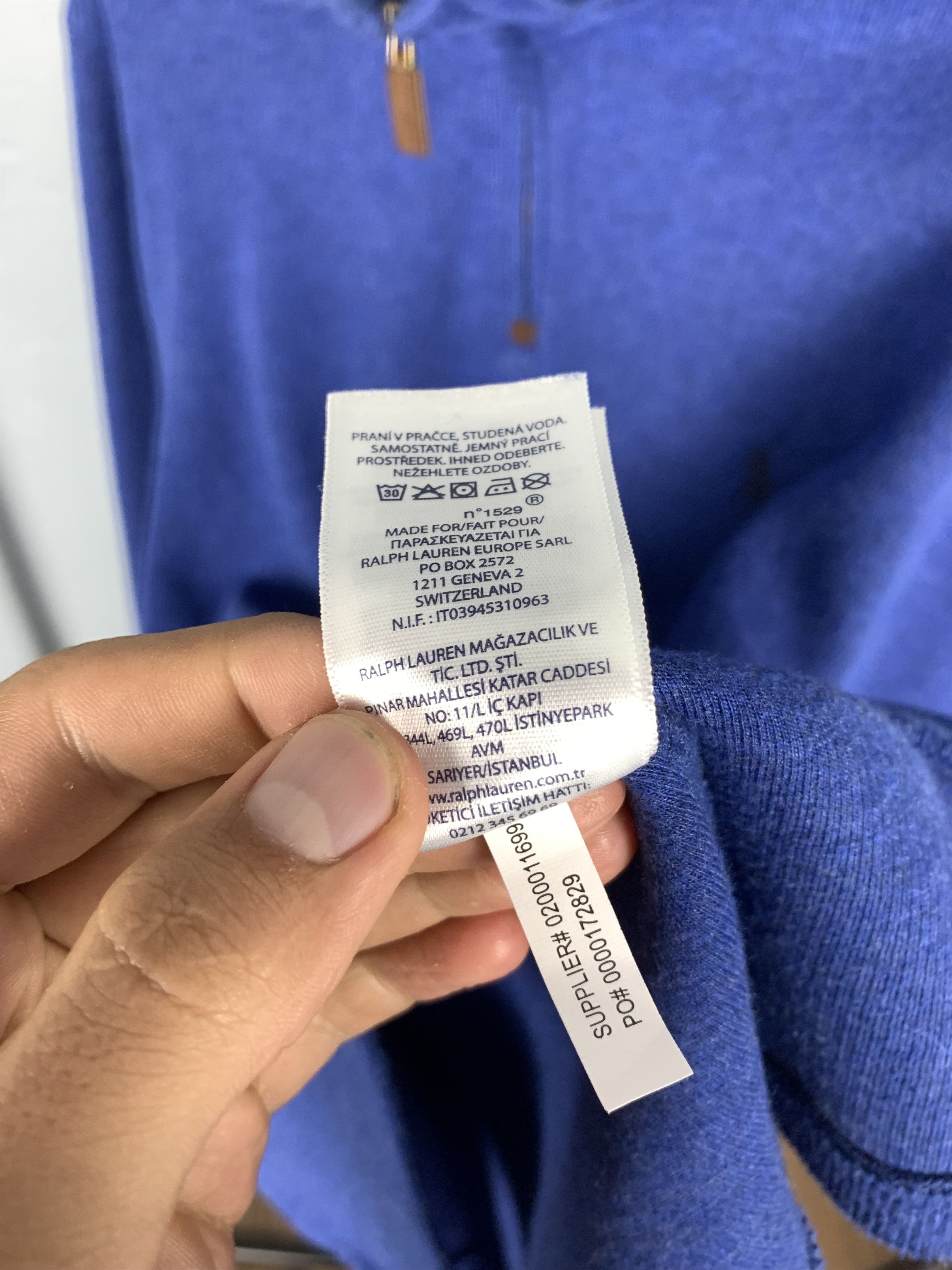 Polo Ralph Lauren Polo Ralph Lauren Vintage Mens 1\4 Quarter Zip Sweatshirt Size US M / EU 48-50 / 2 - 4 Thumbnail