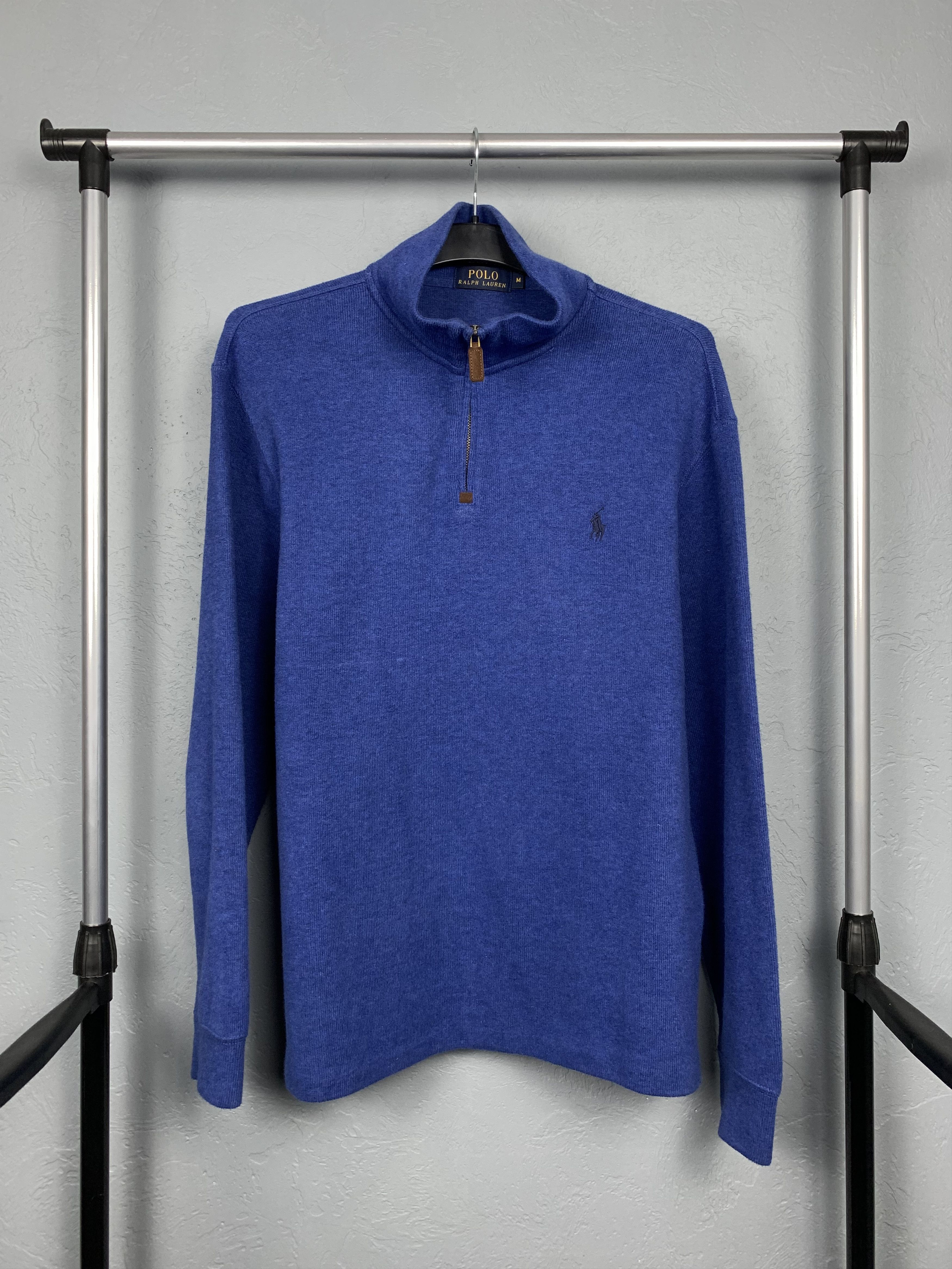 Polo Ralph Lauren Polo Ralph Lauren Vintage Mens 1\4 Quarter Zip Sweatshirt Size US M / EU 48-50 / 2 - 1 Thumbnail