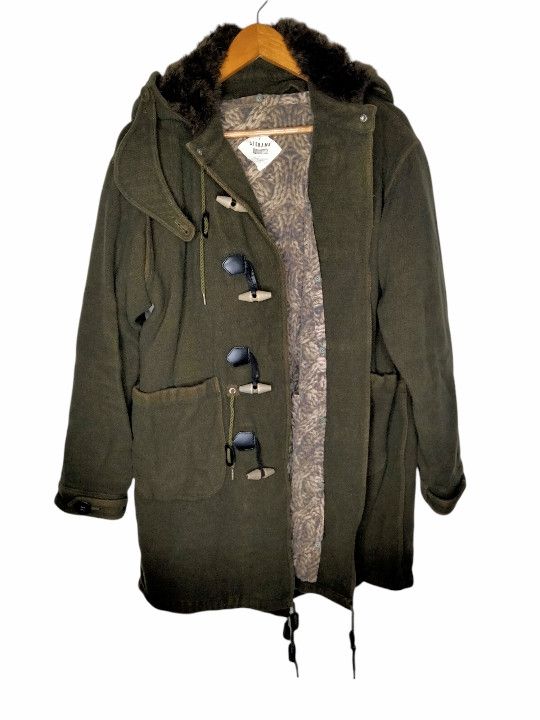 Storama Wool Hoodie Parka