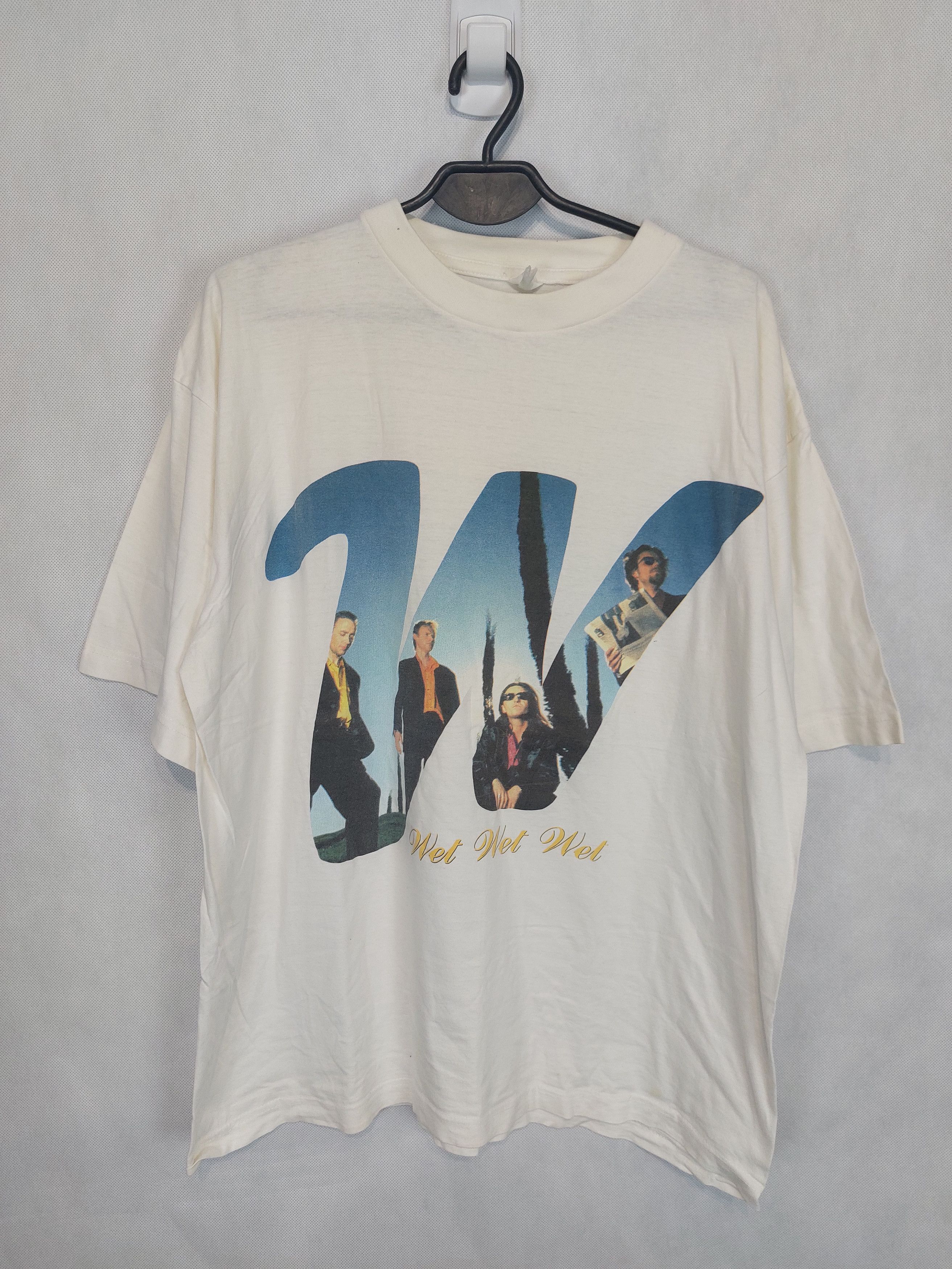 Wet Wet Wet vintage 1995 tour tshirt