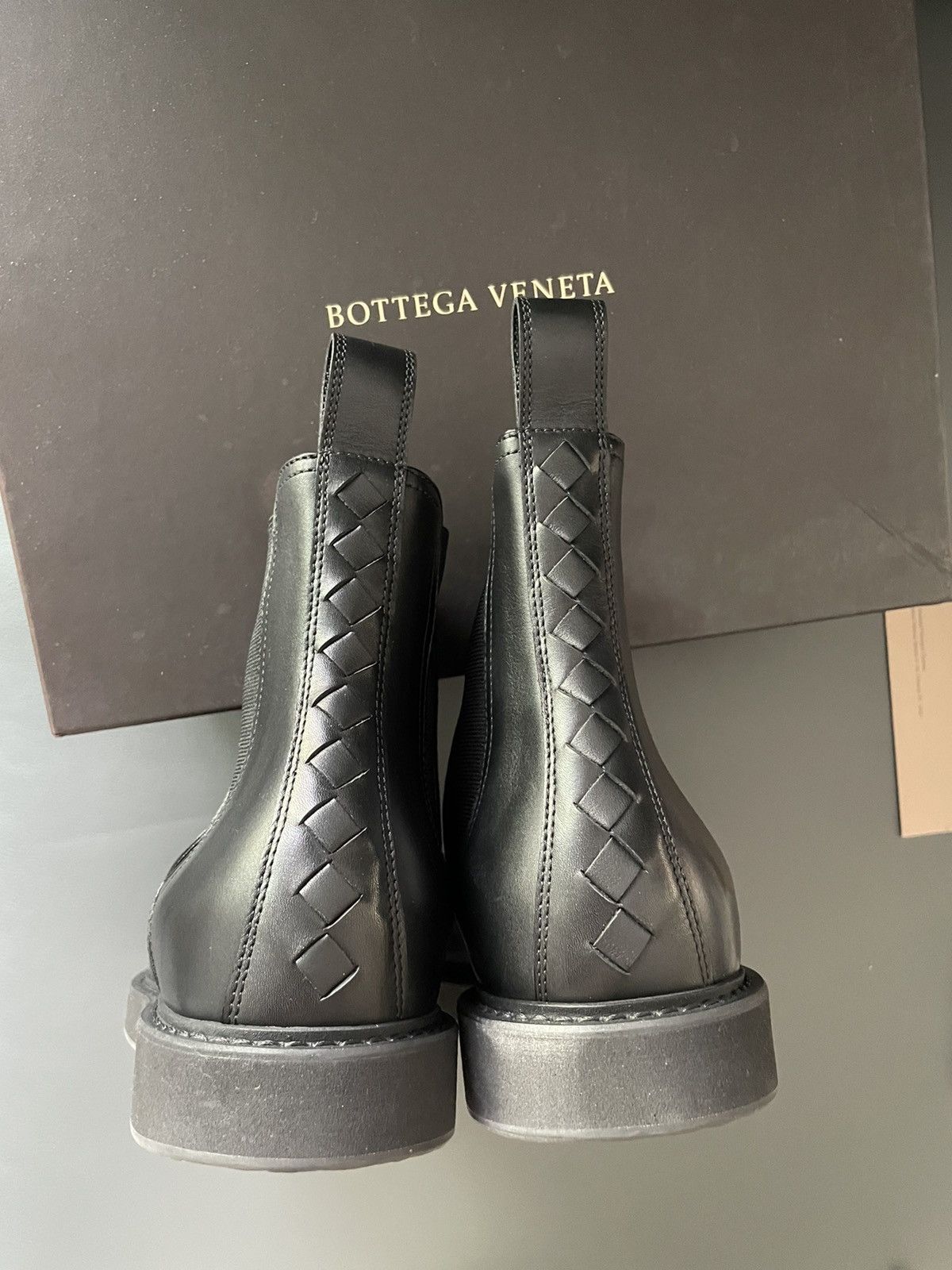 Bottega Veneta Bottega Veneta Runway Leather Boots Limited Edition Size US 10.5 / EU 43-44 - 19 Thumbnail