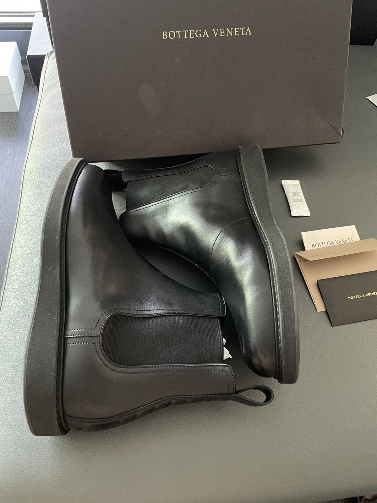 Bottega Veneta Bottega Veneta Runway Leather Boots Limited Edition Size US 10.5 / EU 43-44 - 13 Thumbnail