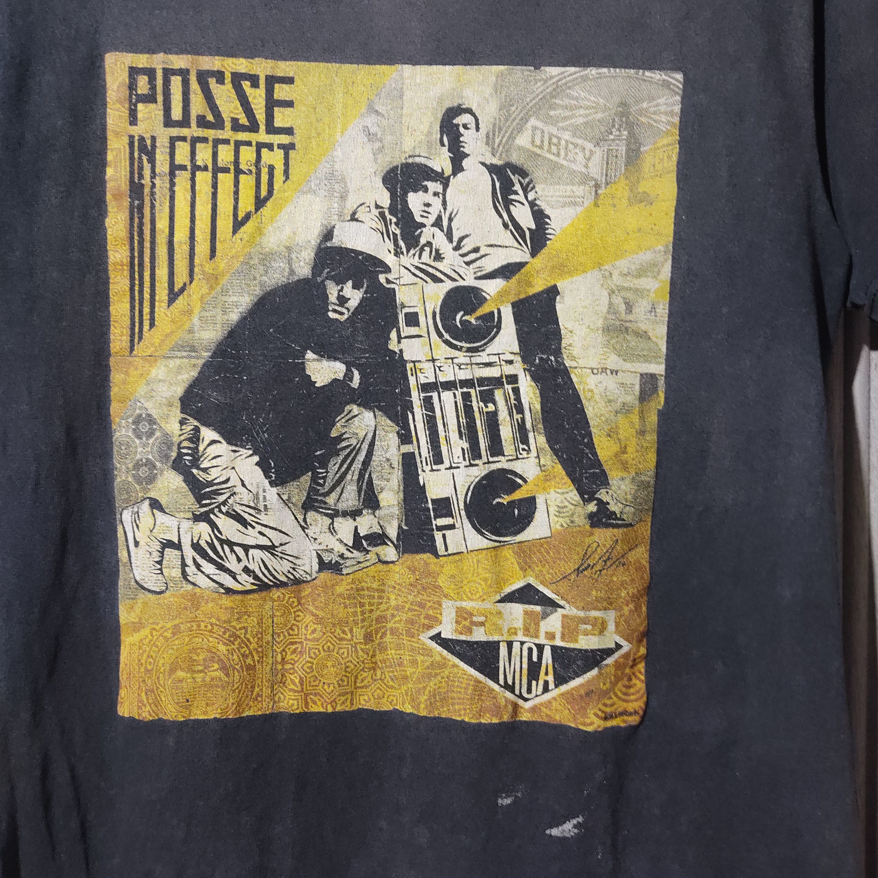 Obey Tshirts Obey Collab Beastie Boys Band Posse In Effect Size US S / EU 44-46 / 1 - 5 Thumbnail