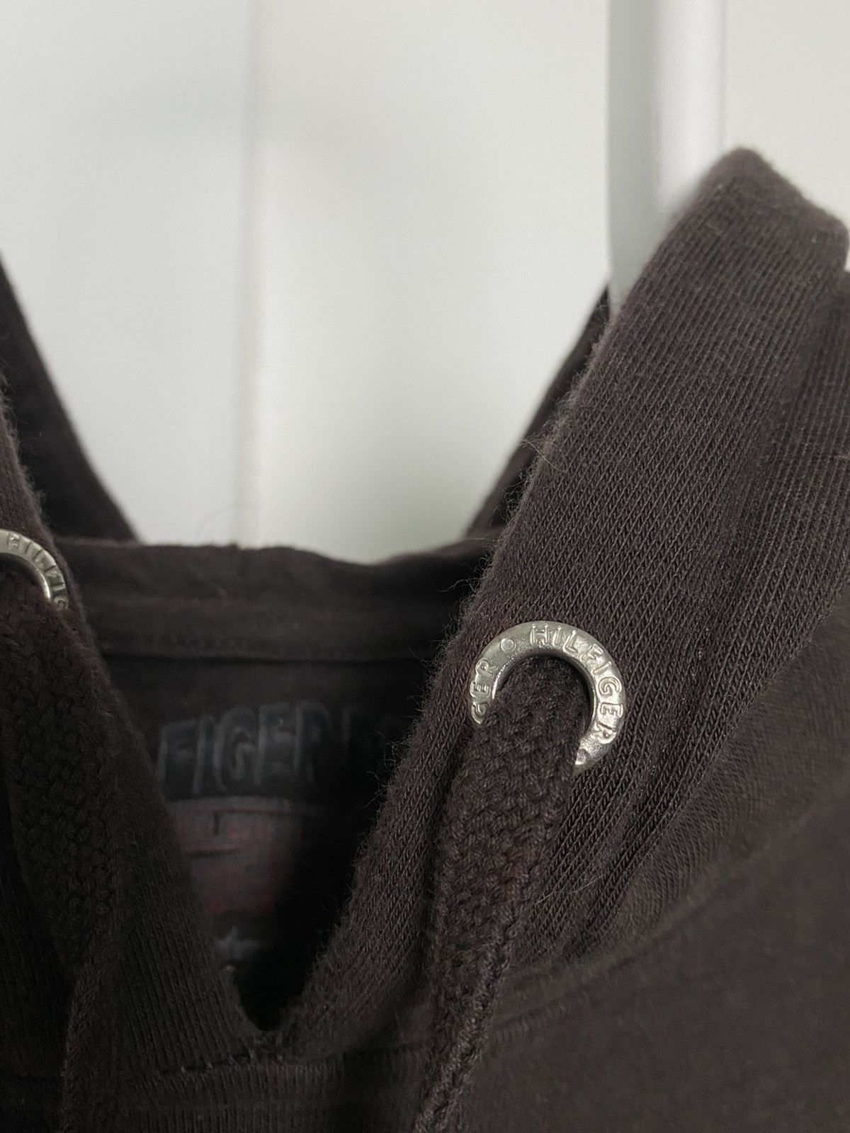 Tommy Hilfiger × Vintage Tommy Hilfiger vintage brown hoodie Racing Size US S / EU 44-46 / 1 - 6 Thumbnail