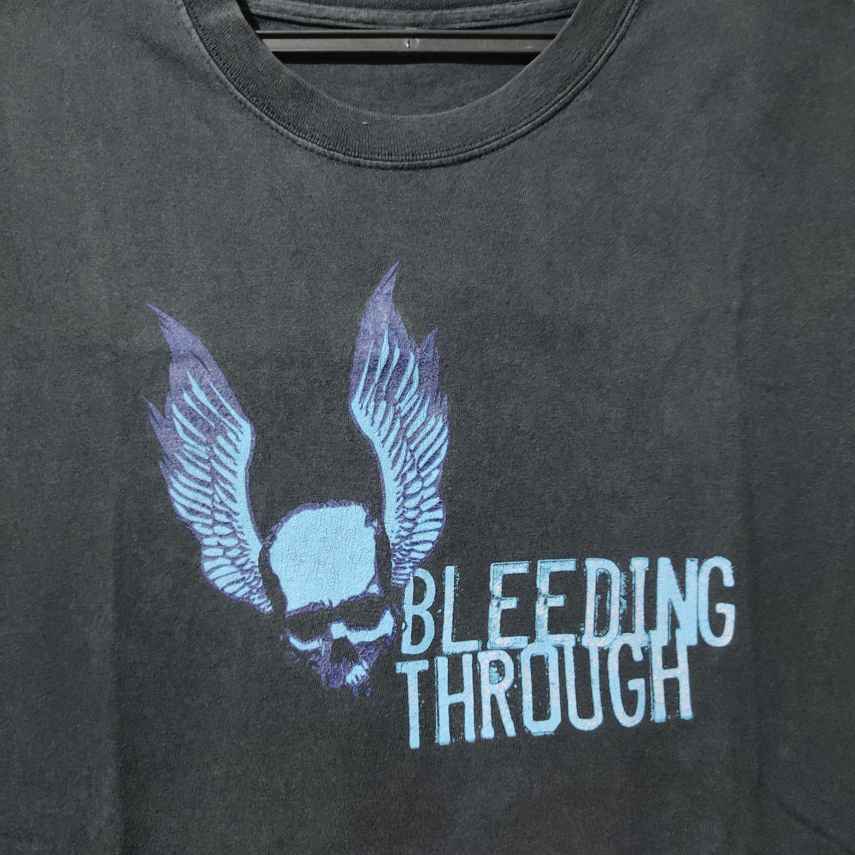 Band Tees Bleeding Through Rock Band Tee Size US M / EU 48-50 / 2 - 5 Thumbnail